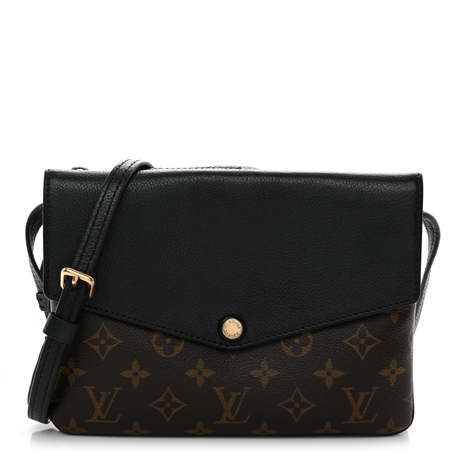 Monogram Twice Pochette Black