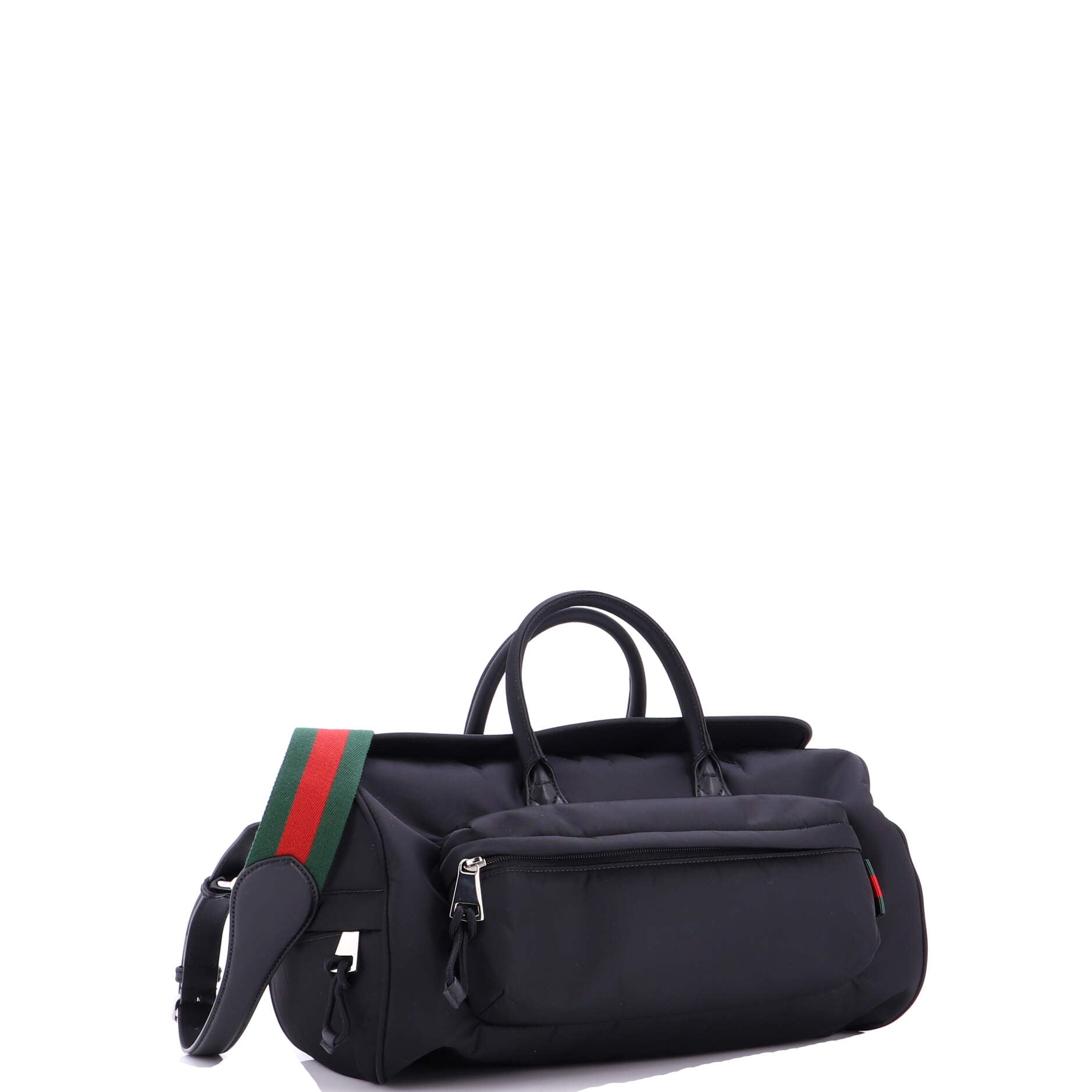 Convertible Front Pocket Duffle Bag Nylon Medium