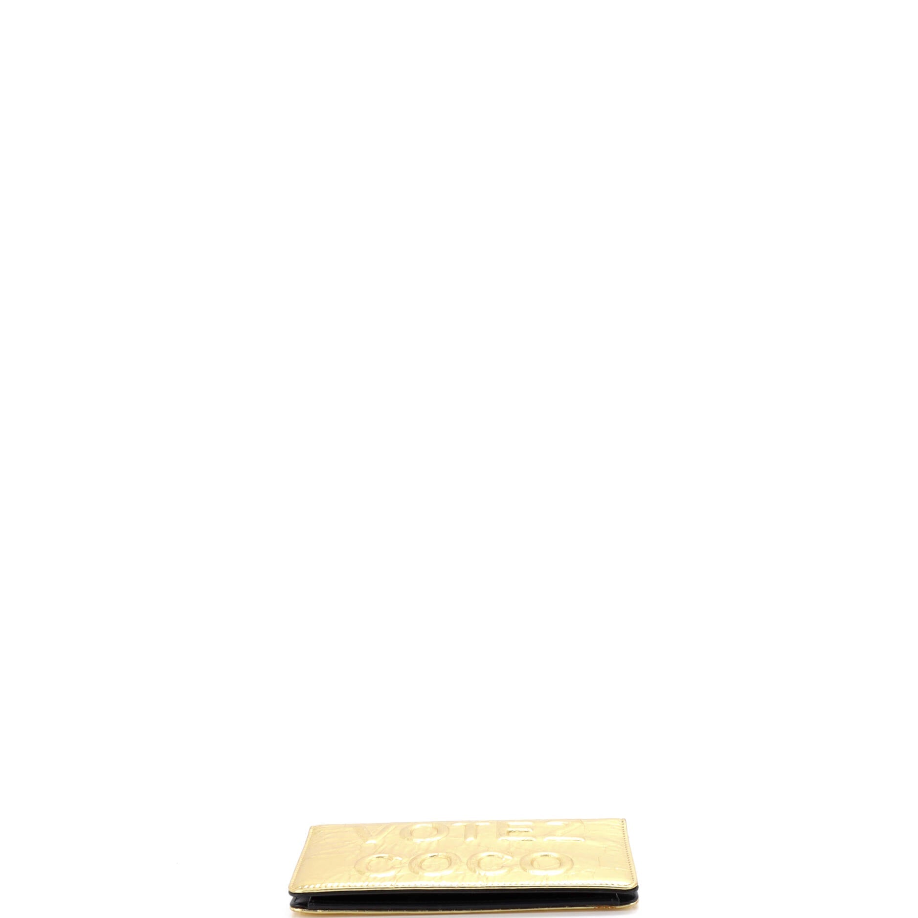 Votez Coco Bifold Wallet Embossed Leather