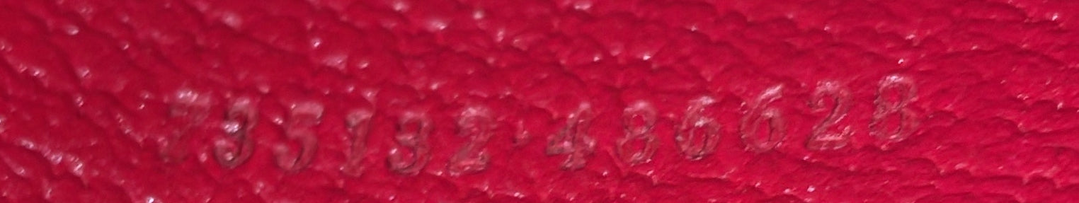 Strawberry Ophidia Shoulder Bag Sequins Small