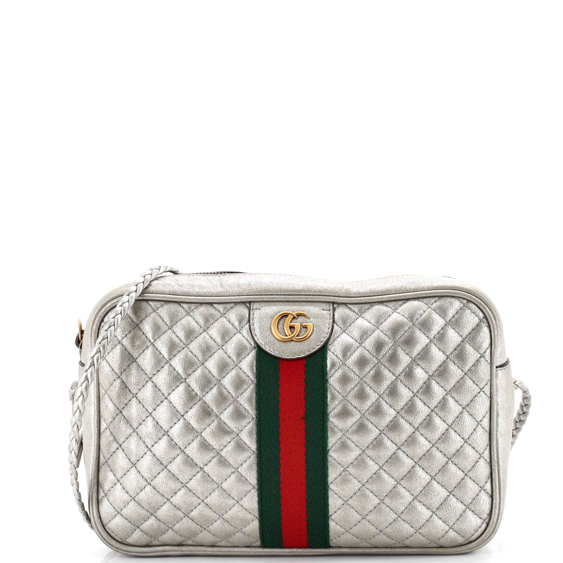 Trapuntata Camera Bag Quilted Leather Small