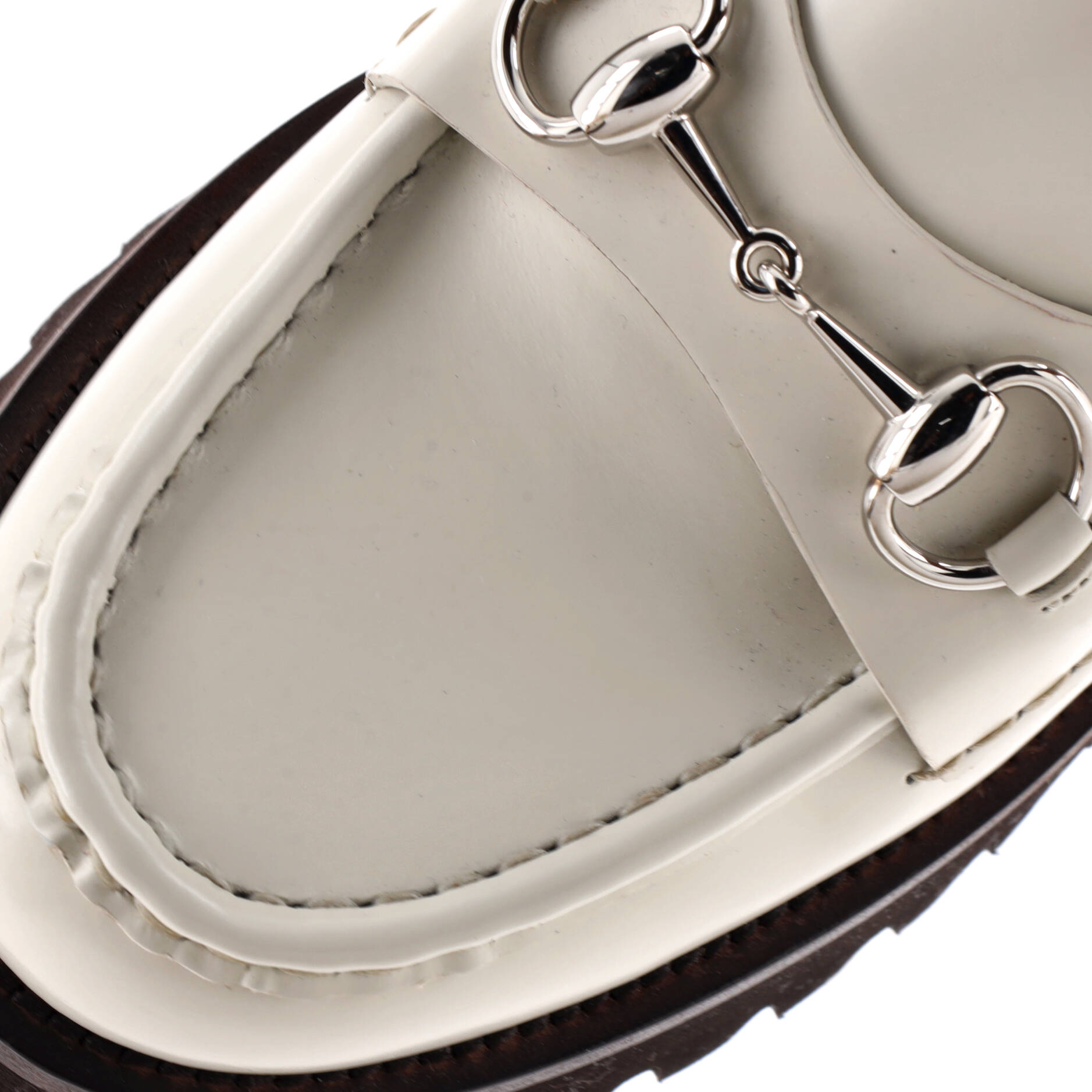 Women's Horsebit Flatform Mules Leather