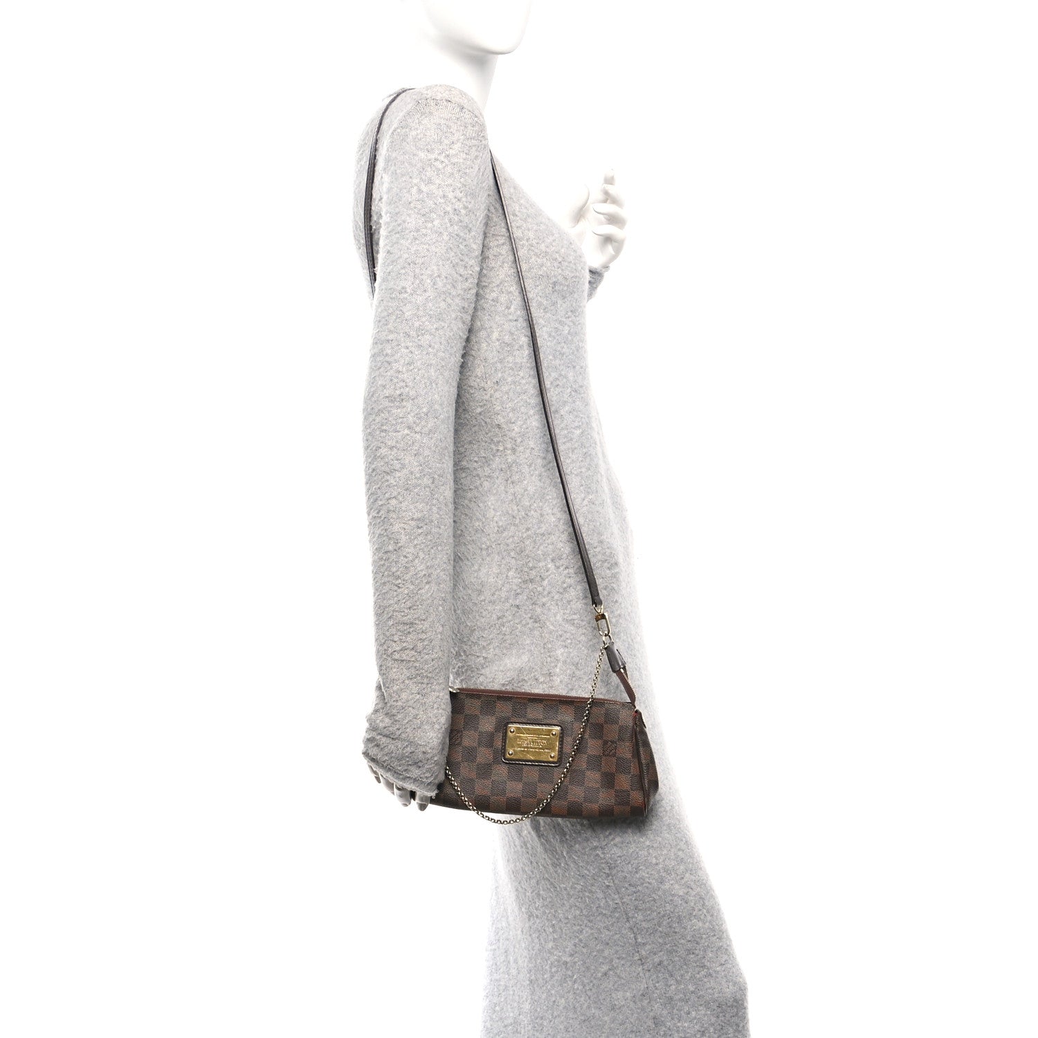 Damier Ebene Eva Clutch