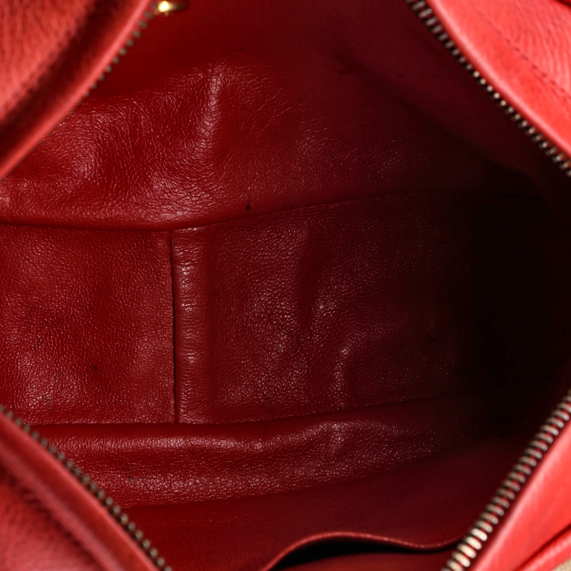 Vintage Front Pocket Camera Bag Quilted Caviar Small