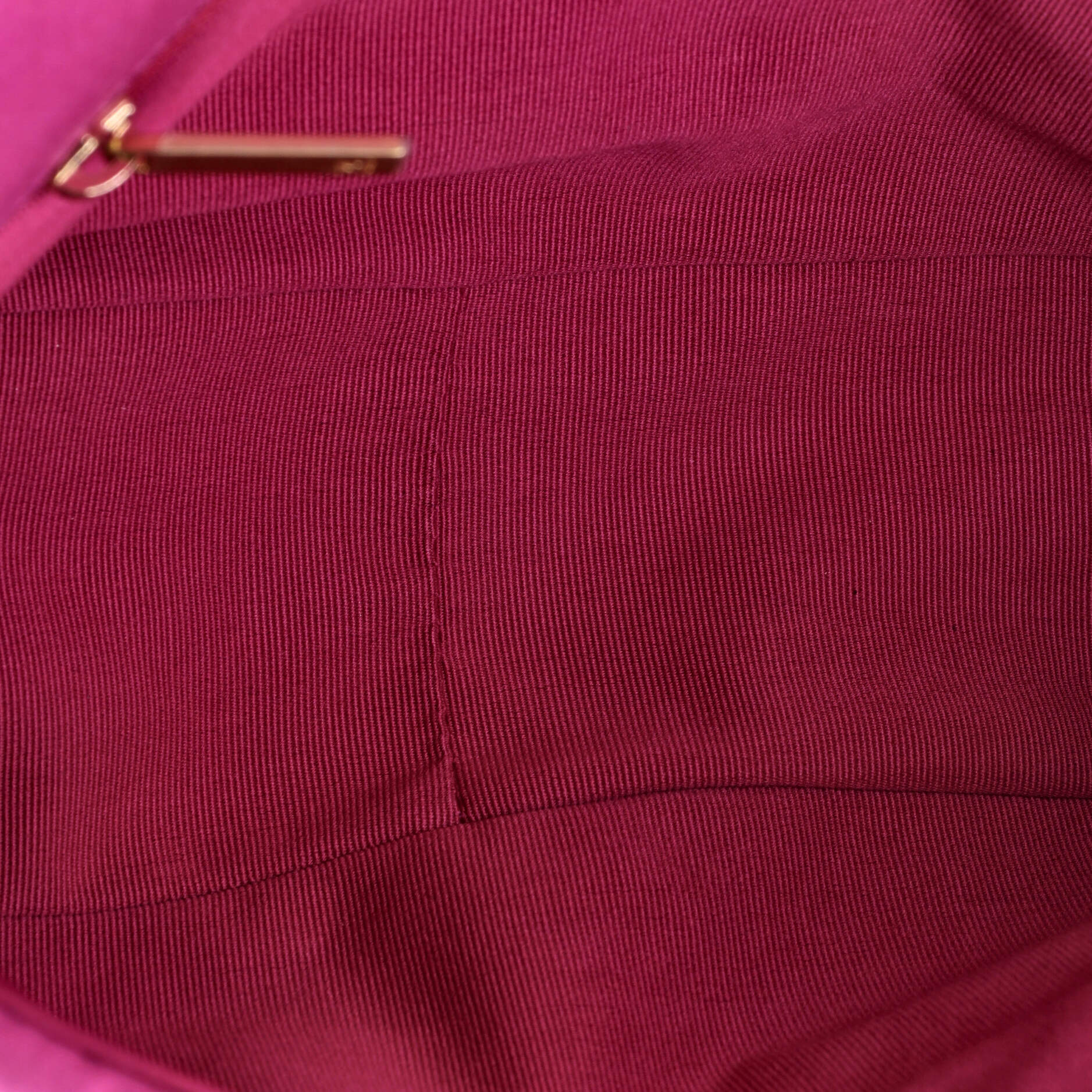 19 Flap Bag Quilted Canvas Medium