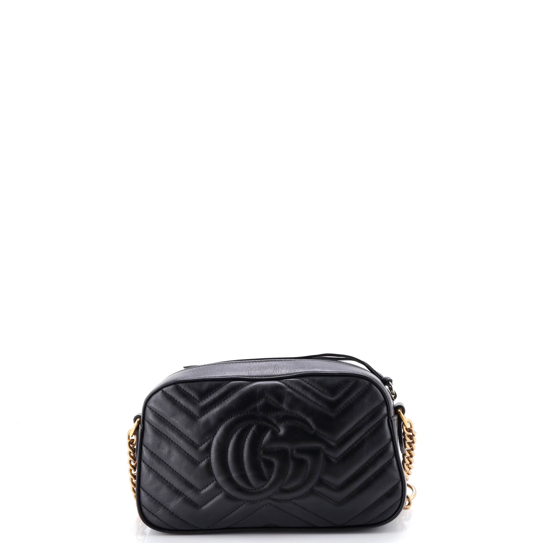 GG Marmont Shoulder Bag Embellished Matelasse Leather Small