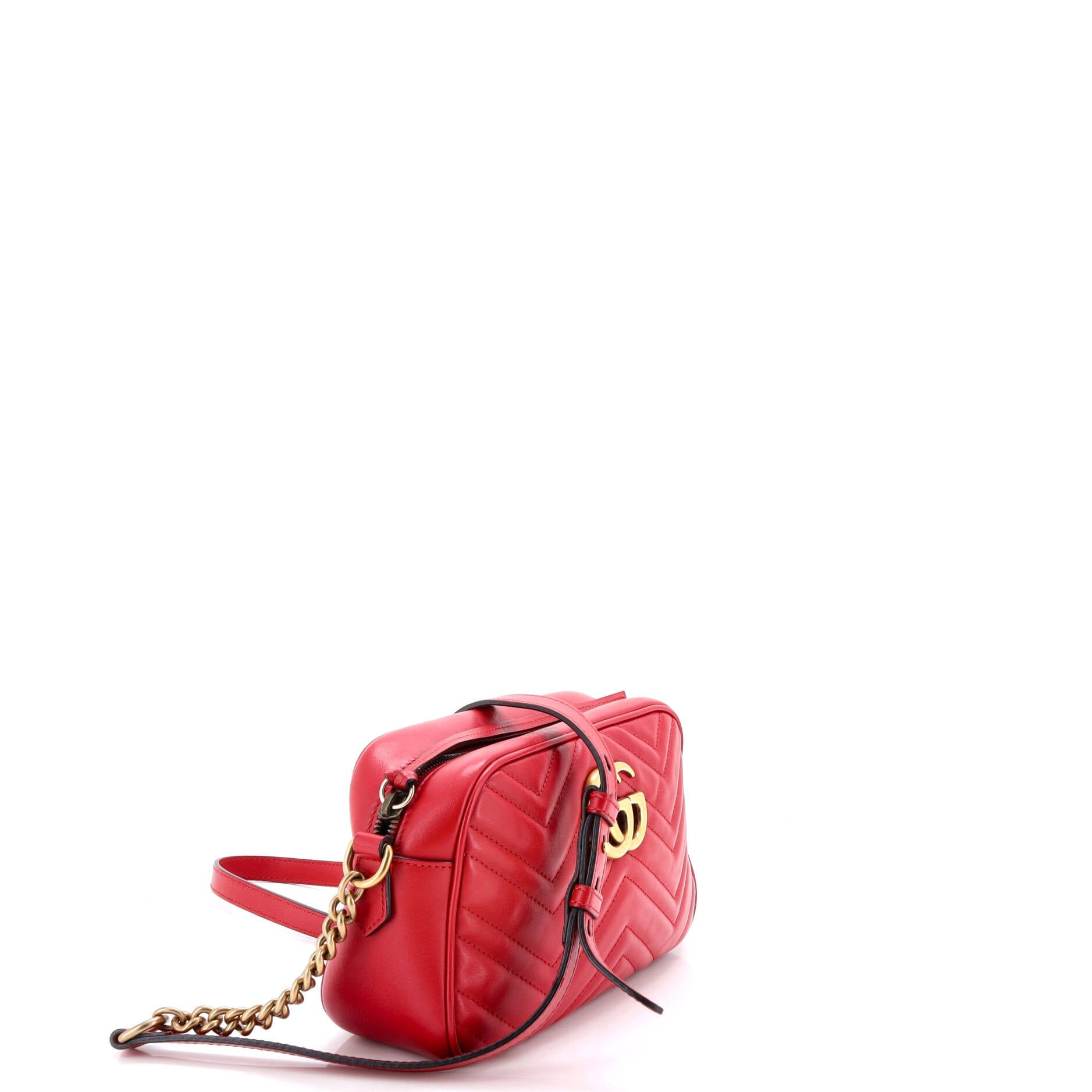GG Marmont Shoulder Bag Matelasse Leather Small