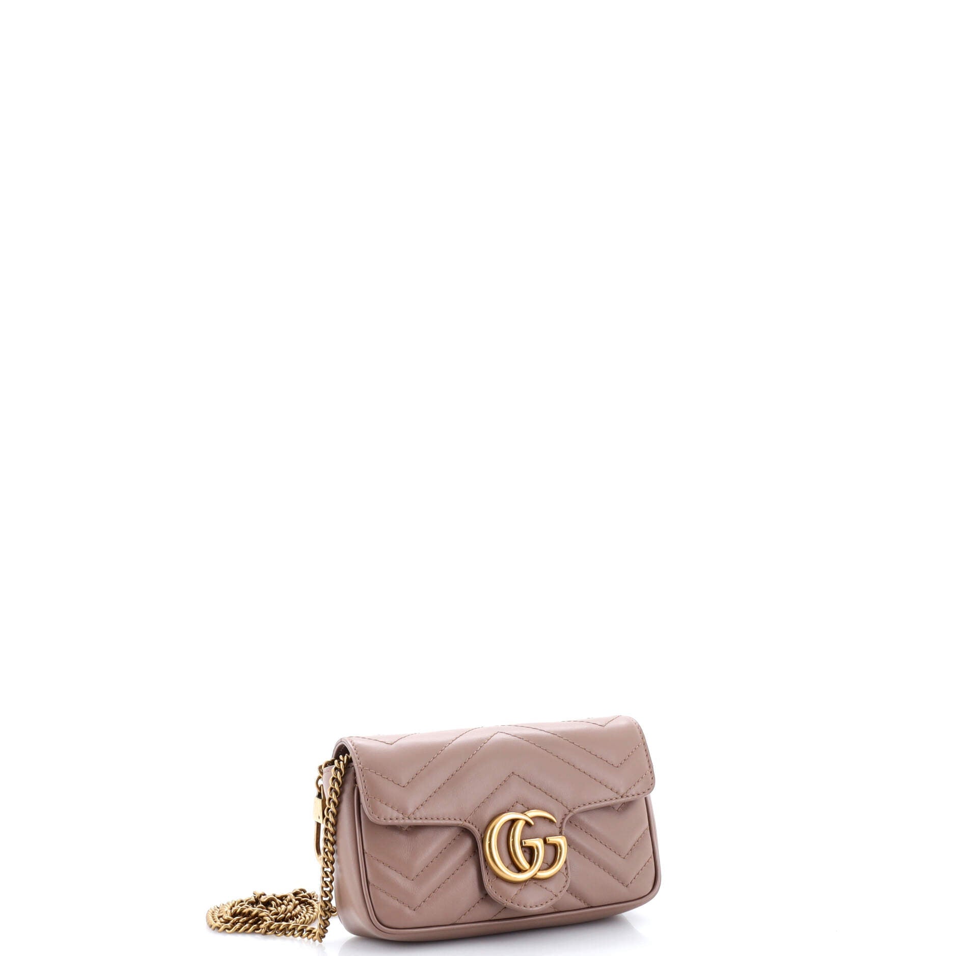 GG Marmont Flap Bag Matelasse Leather Super Mini