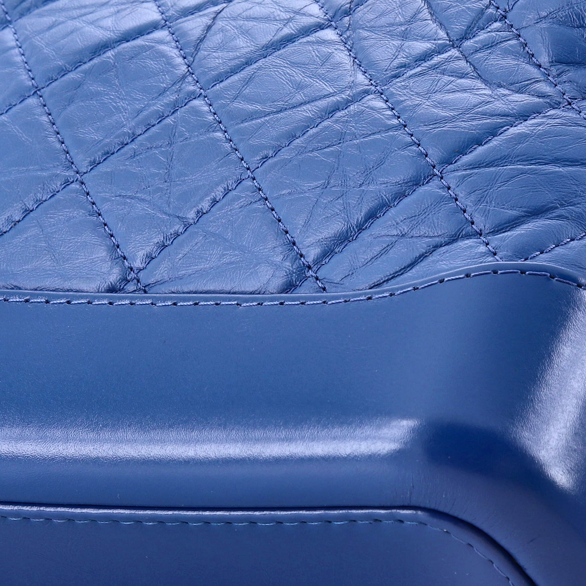 Gabrielle Hobo Quilted Aged Calfskin Small