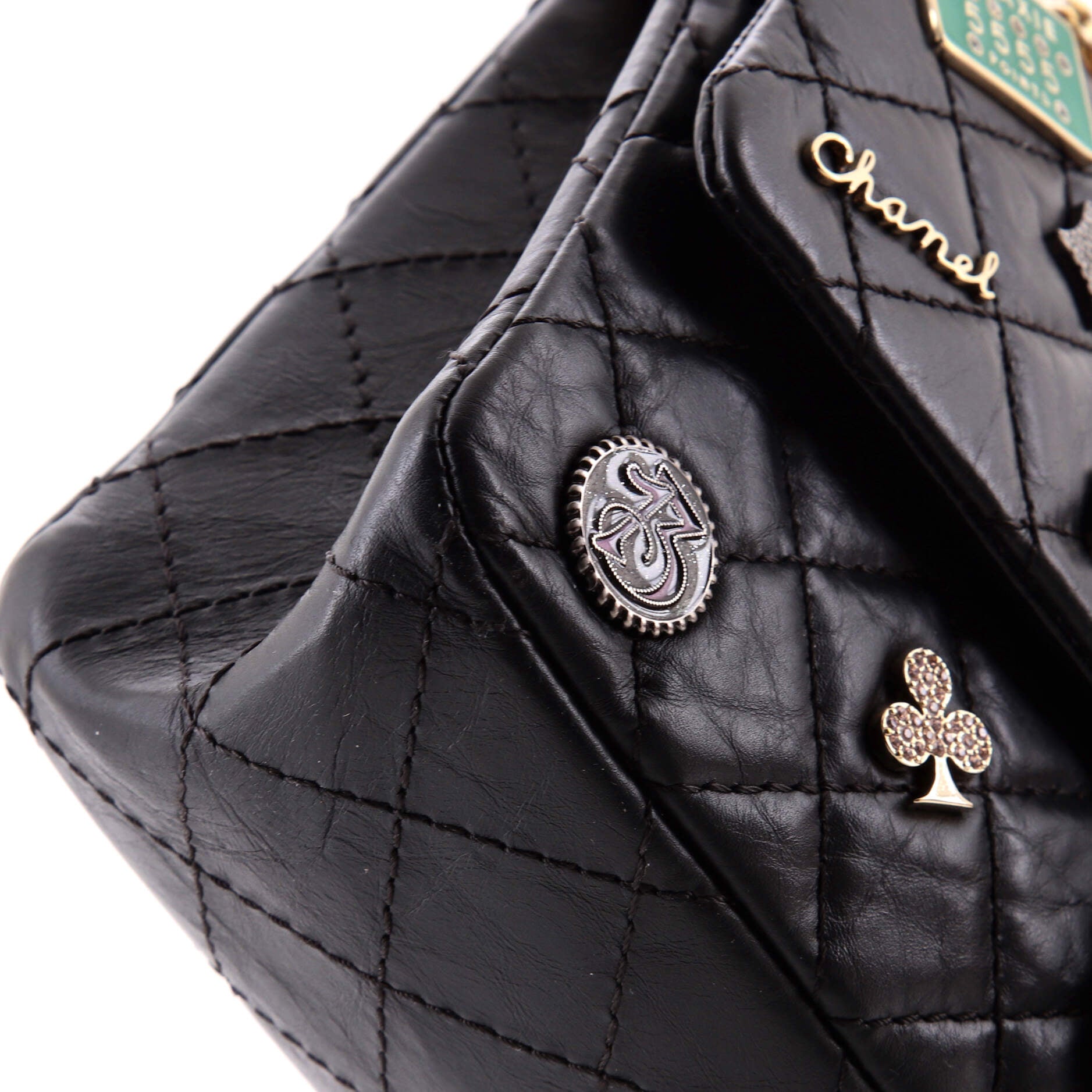 Lucky Charms Reissue 2.55 Flap Bag Quilted Aged Calfskin 225