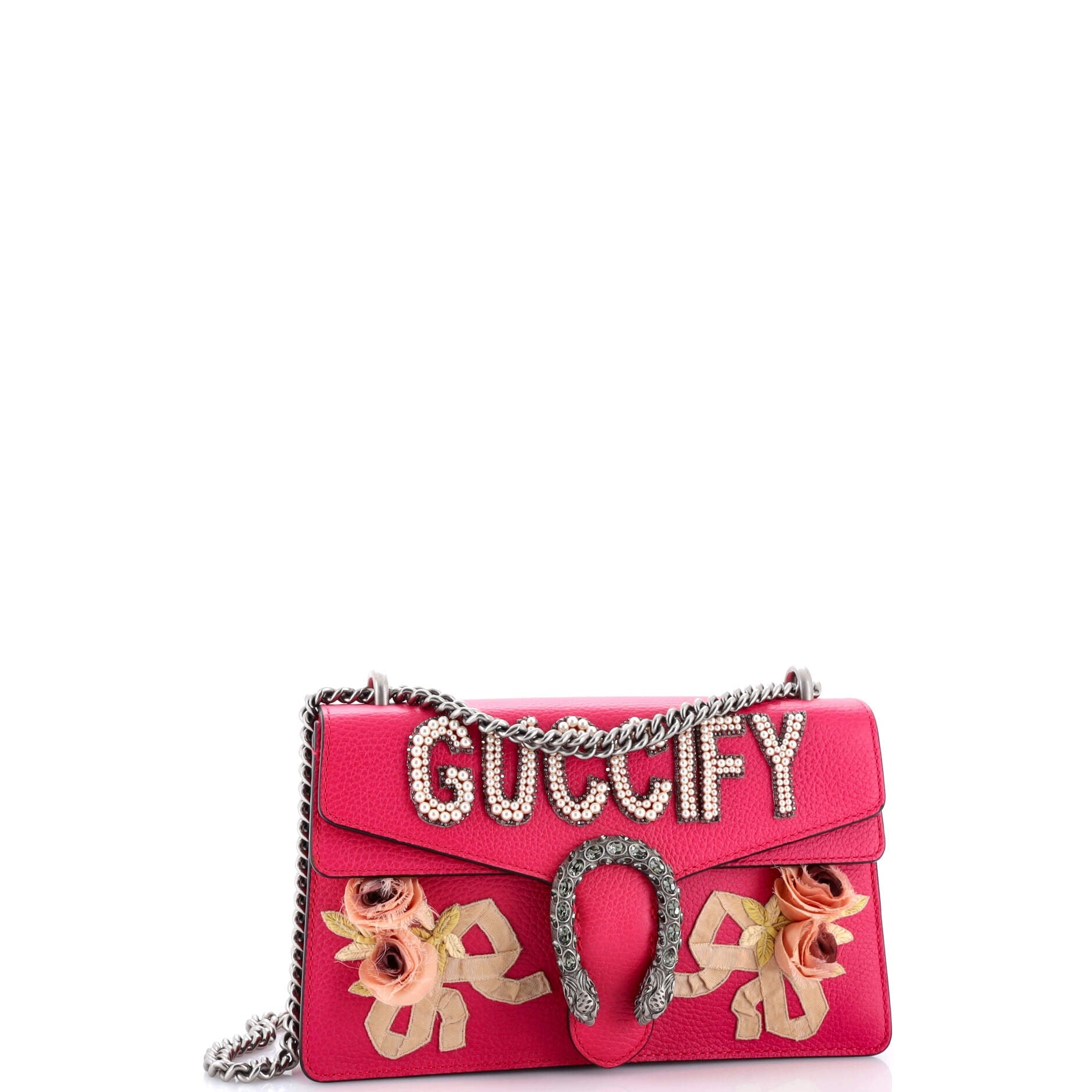 Dionysus Bag Embellished Leather Small