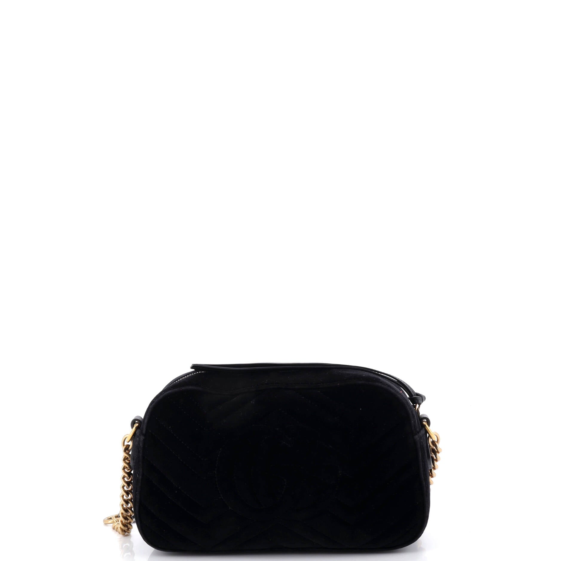GG Marmont Shoulder Bag Matelasse Velvet Small