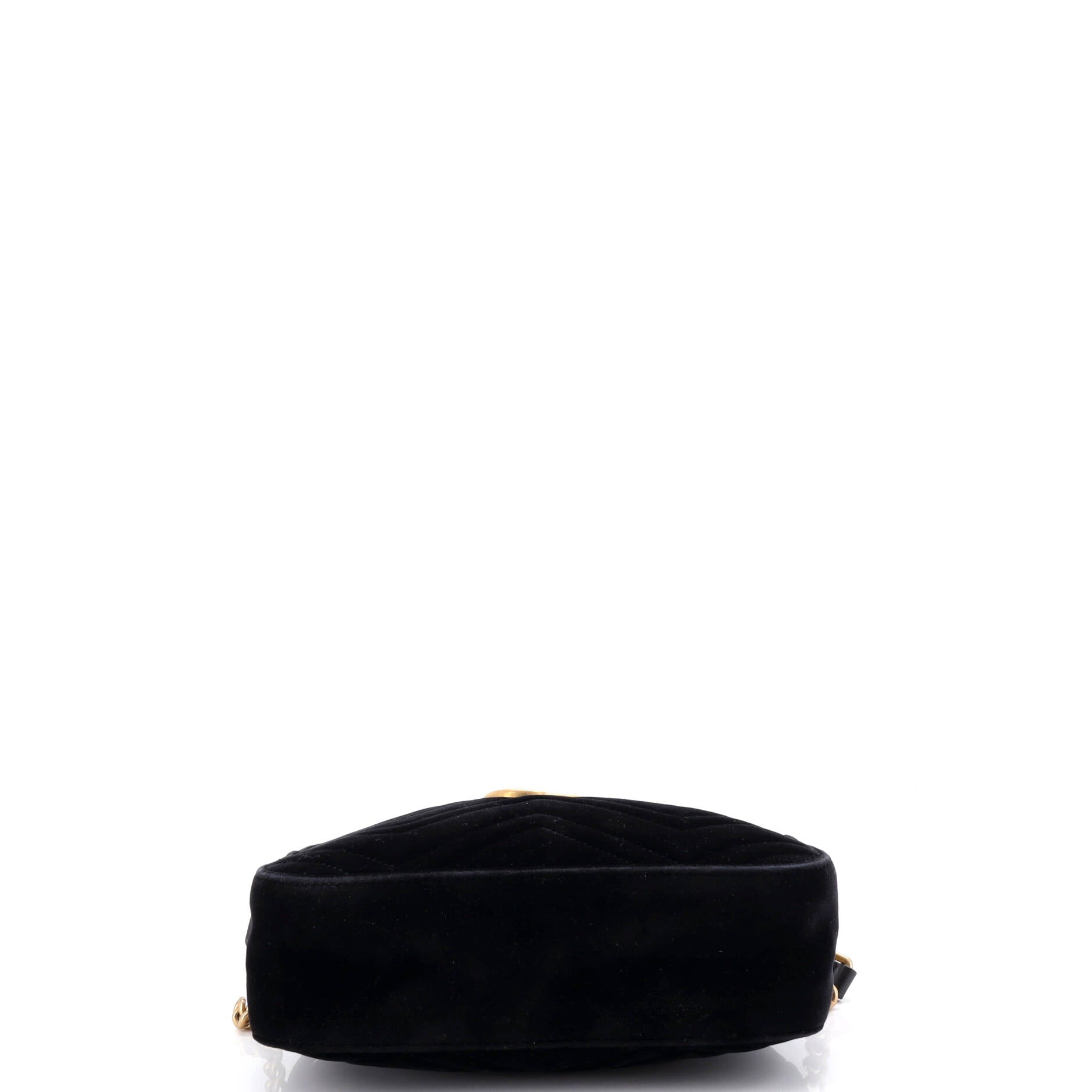 GG Marmont Shoulder Bag Matelasse Velvet Small