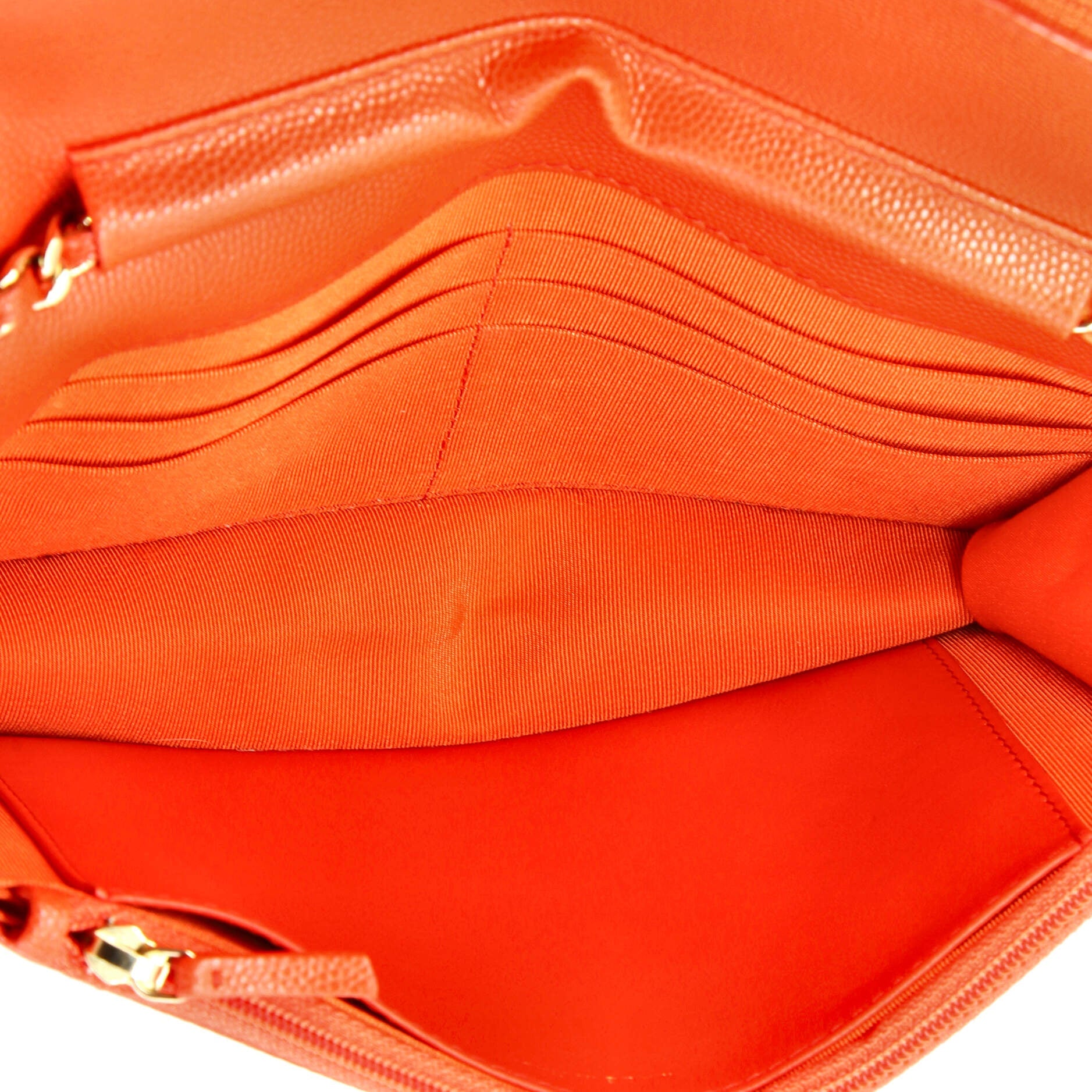 Wallet on Chain Quilted Caviar