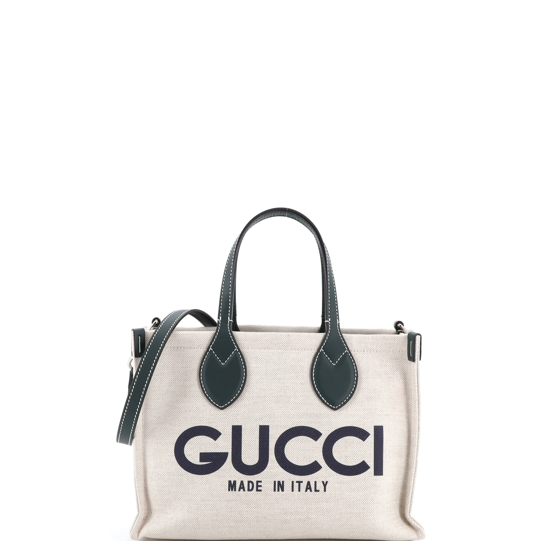 Logo Shopper Tote Printed Canvas Small