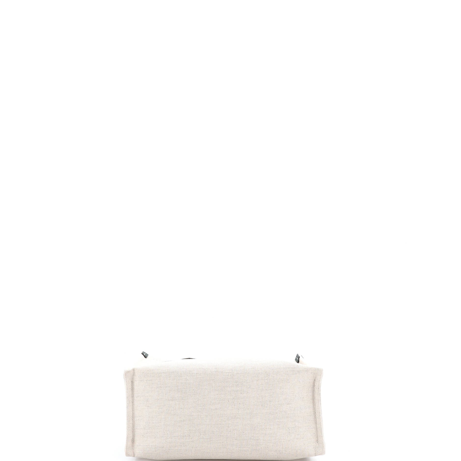 Logo Shopper Tote Printed Canvas Small