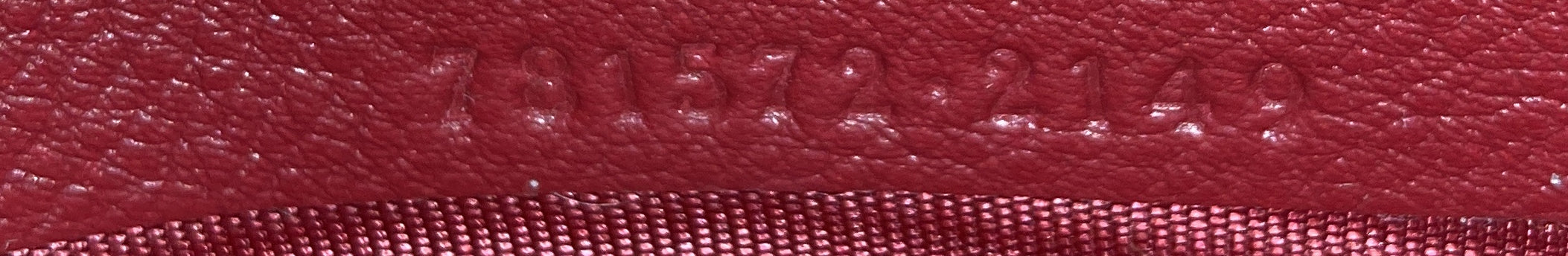 GG Marmont Flap Bag Matelasse Patent Mini