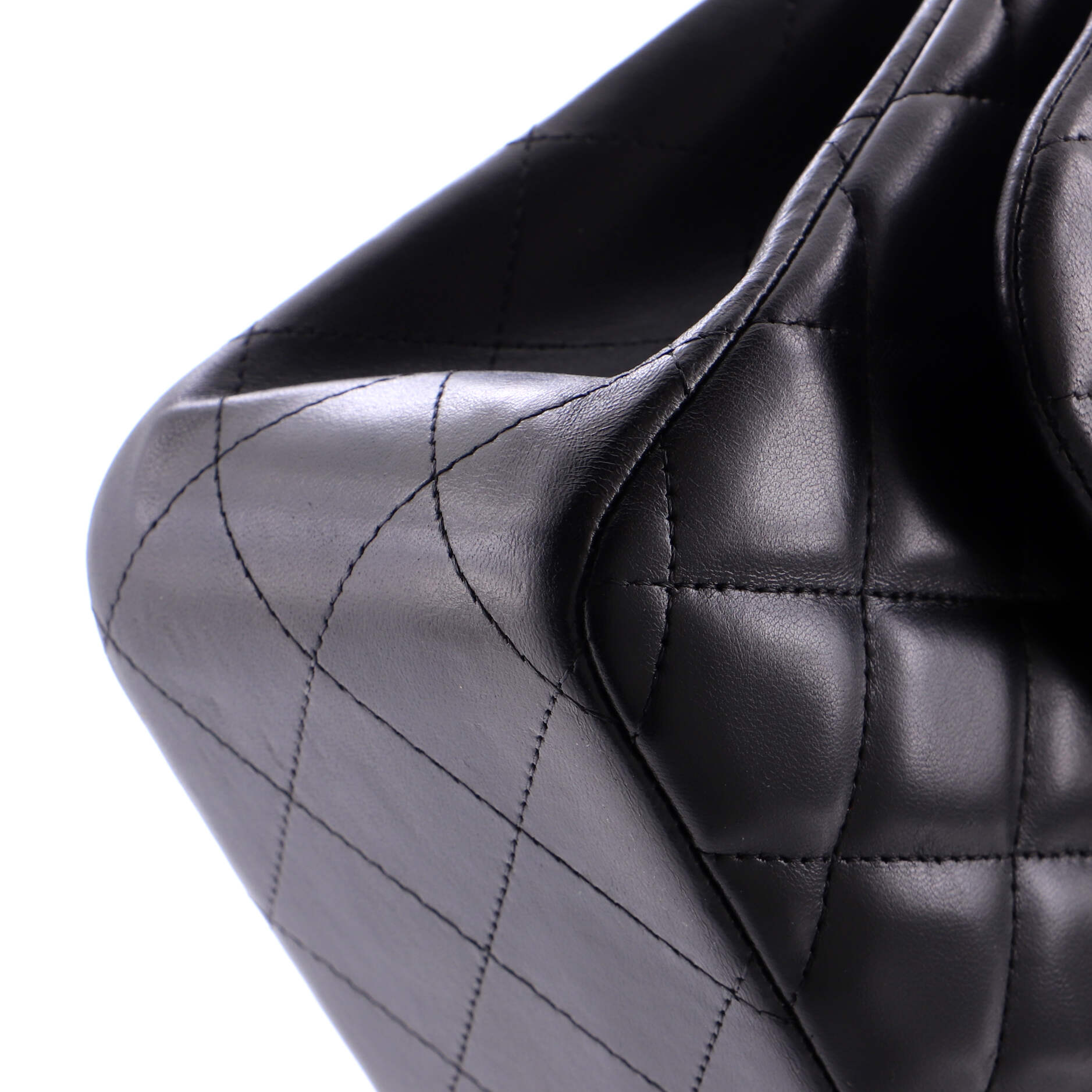 Classic Double Flap Bag Quilted Lambskin Jumbo