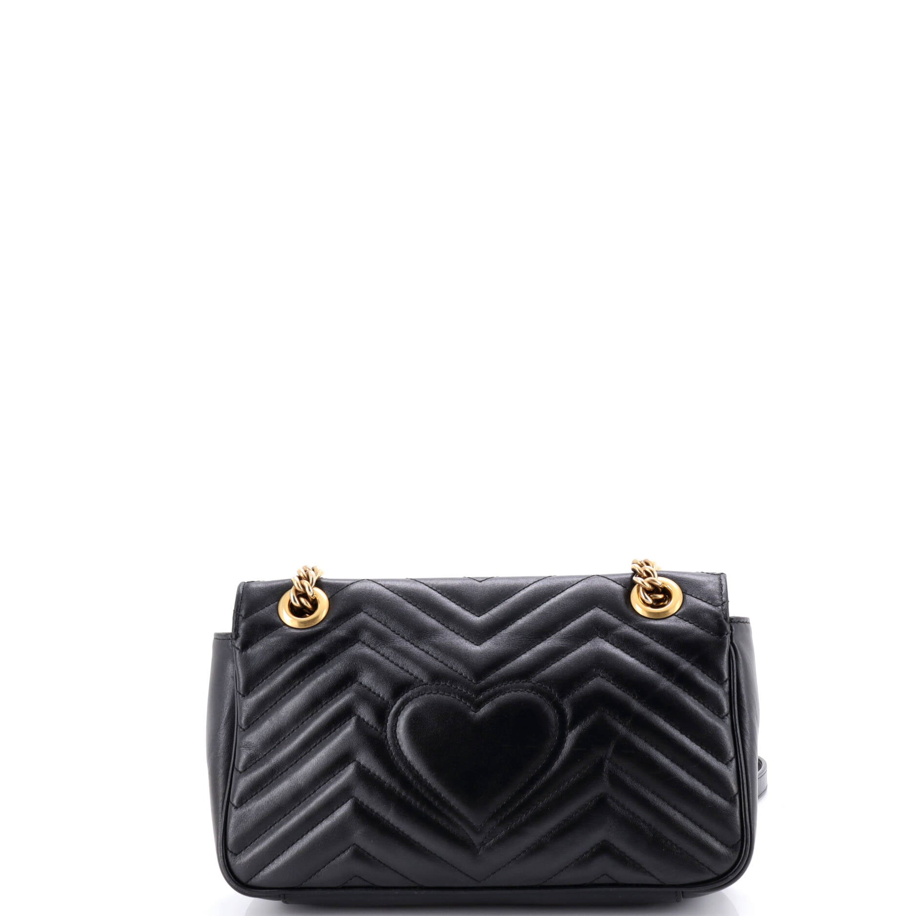 GG Marmont Flap Bag Matelasse Leather Medium
