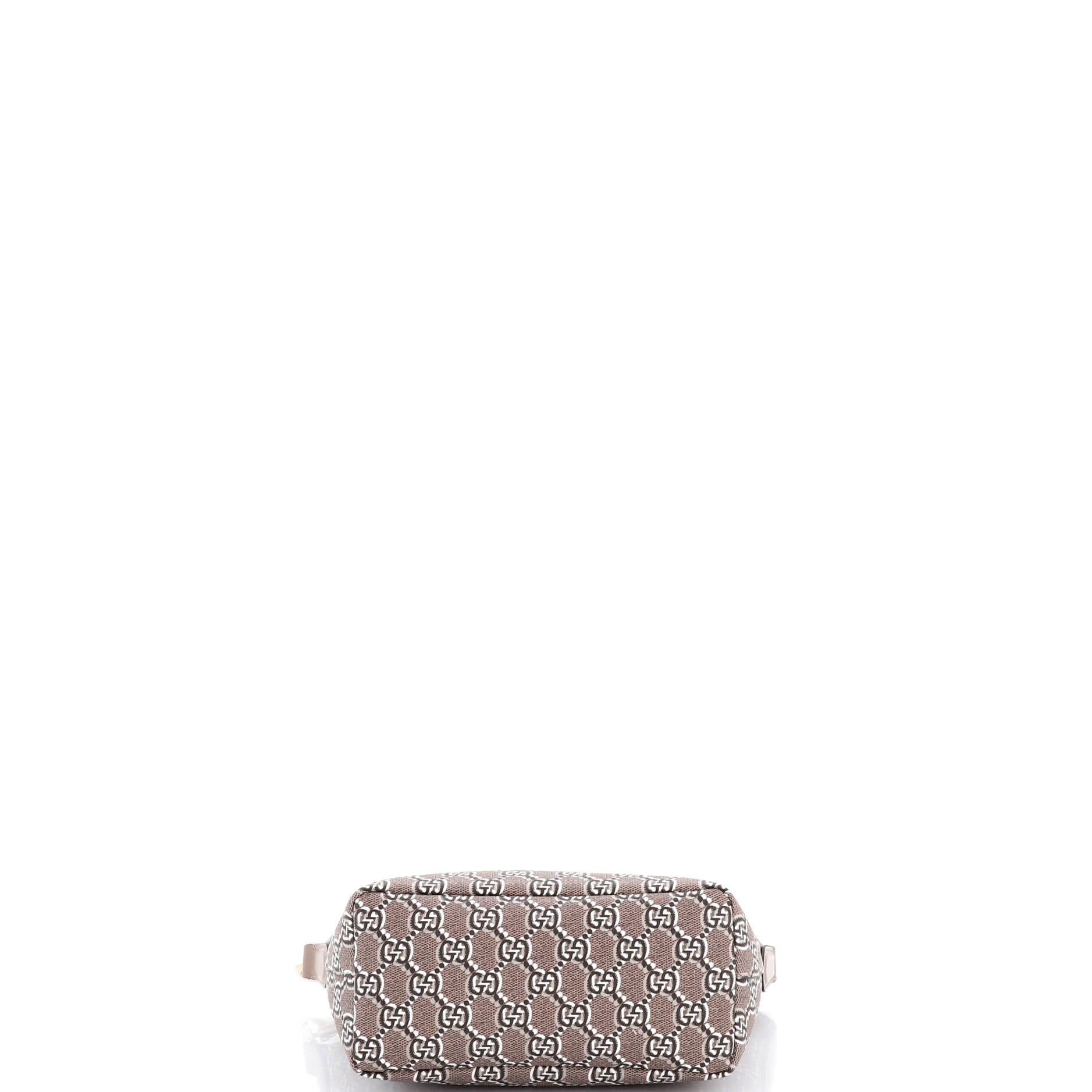 Ophidia Zip Shoulder Bag GG Shadow Coated Canvas Super Mini