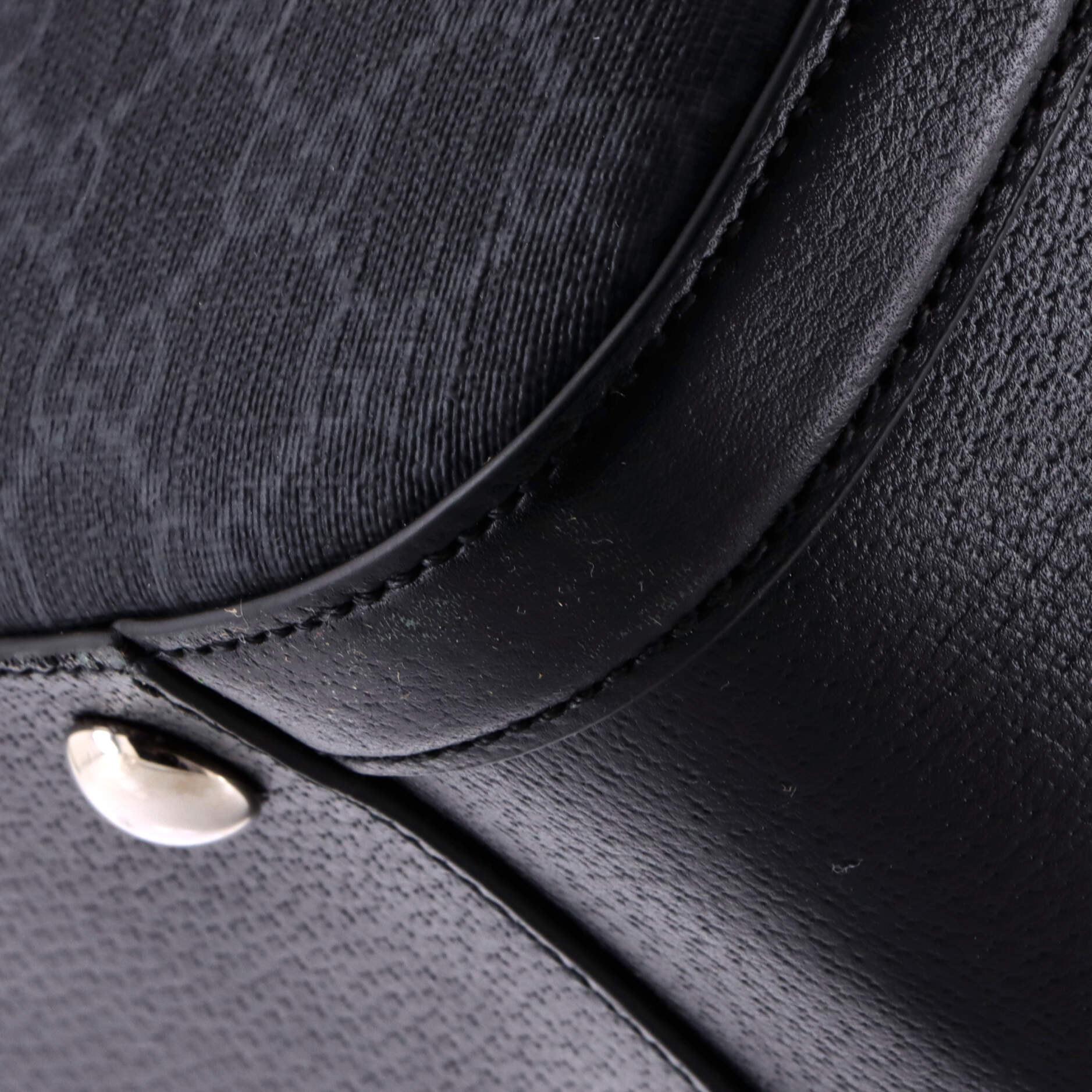 Convertible Duffle Backpack GG Coated Canvas and Leather Medium