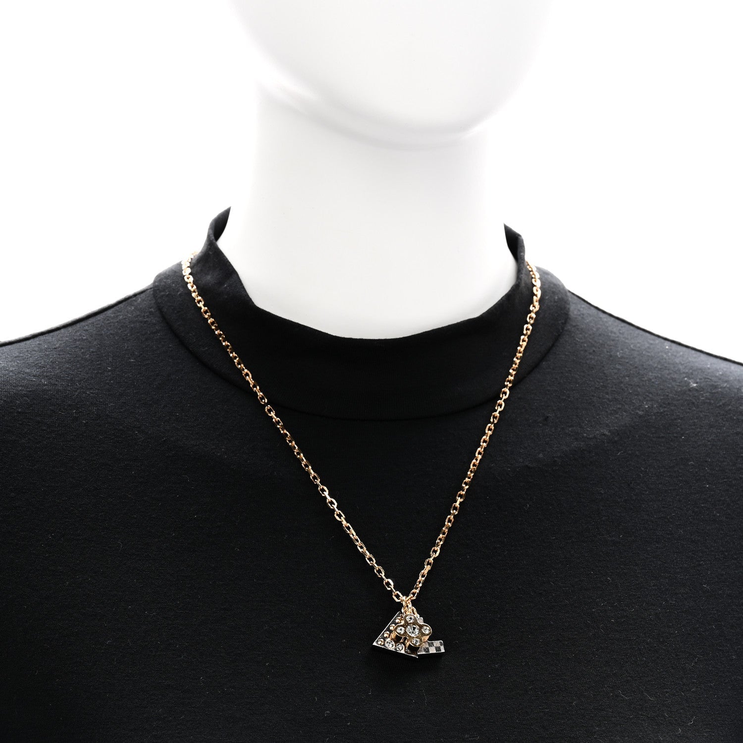Love Letters Pendant Necklace Gold