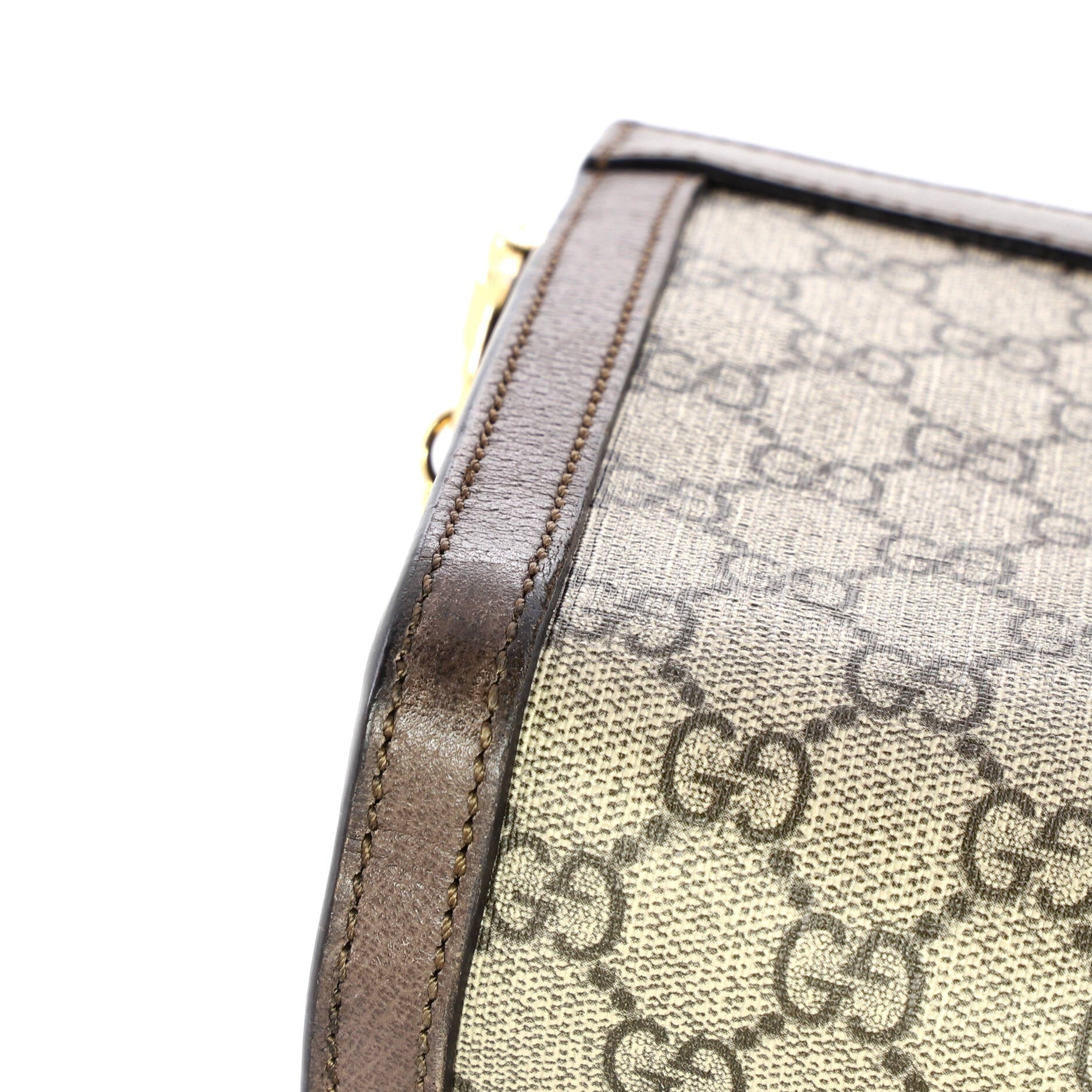 Ophidia Chain Shoulder Bag GG Coated Canvas Small