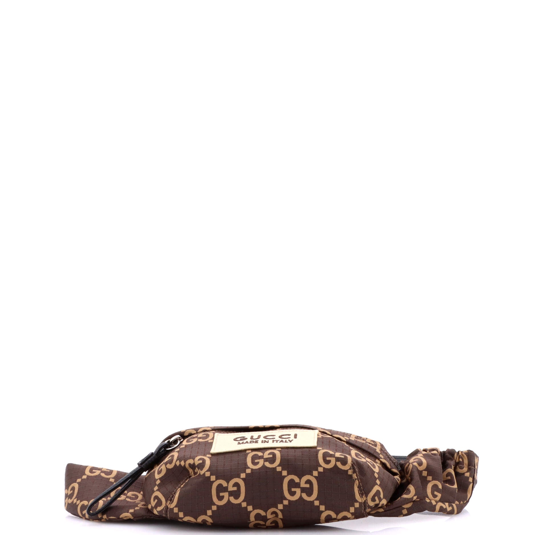 Ripstop Belt Bag GG Nylon and Leather