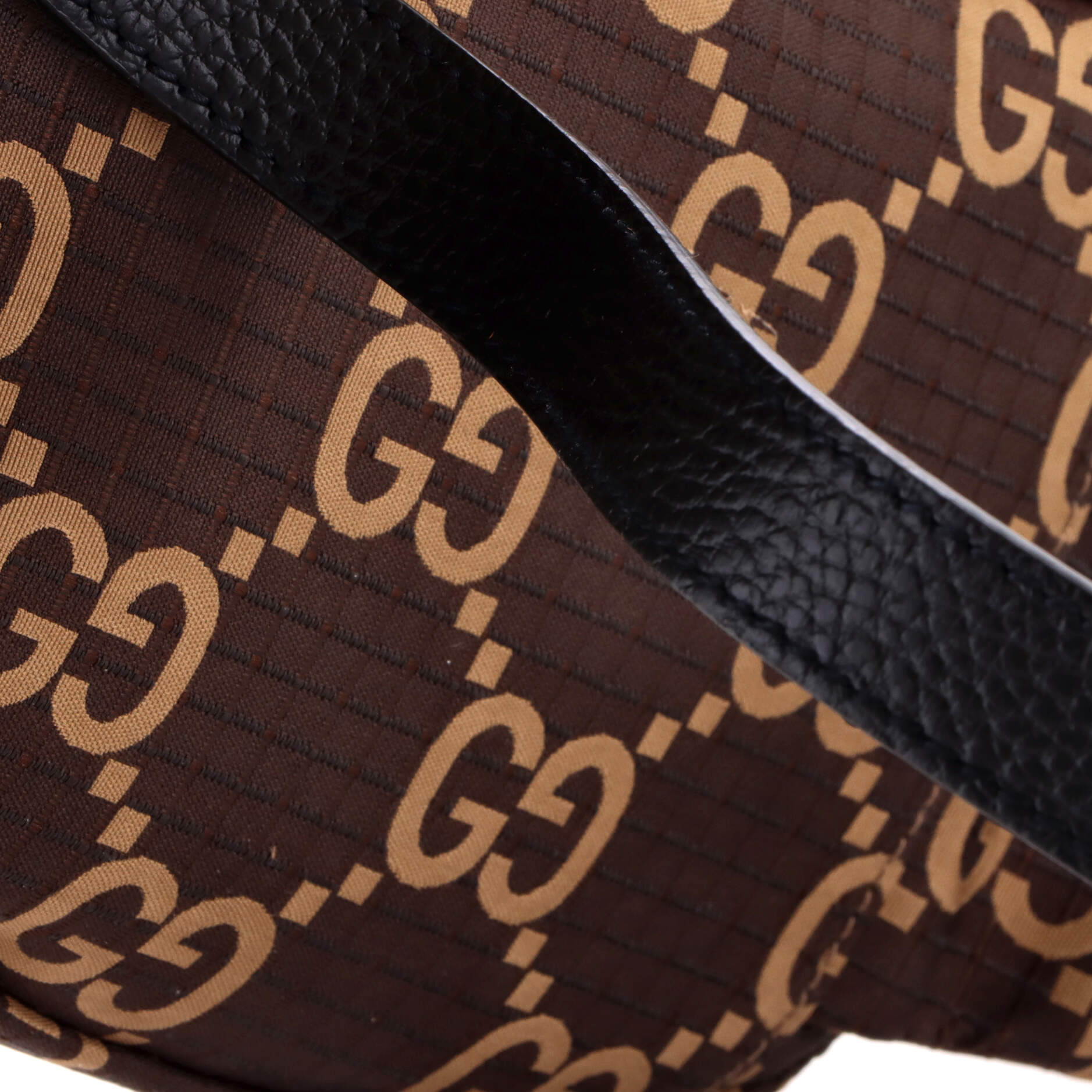Ripstop Belt Bag GG Nylon and Leather