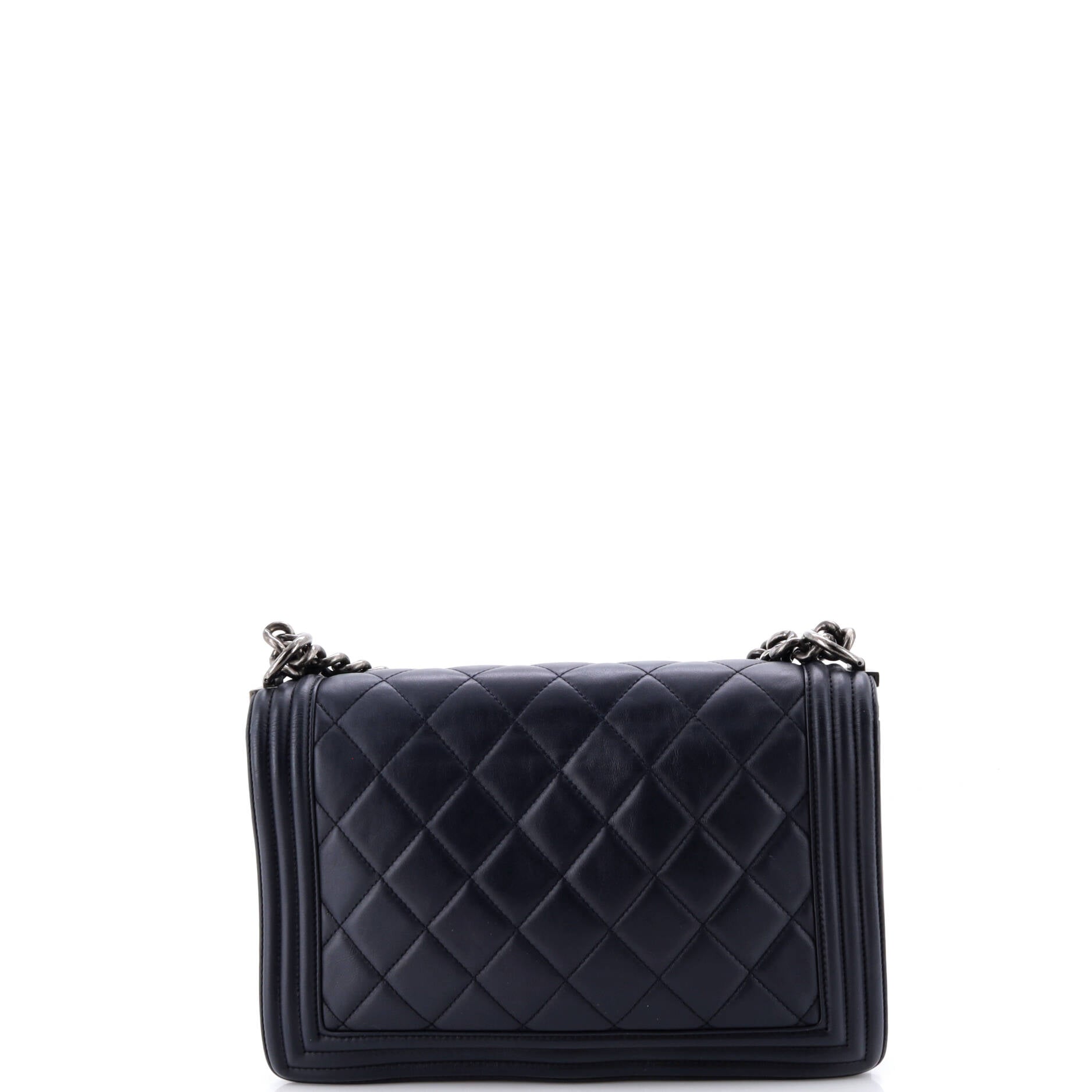 Boy Flap Bag Quilted Lambskin Old Medium