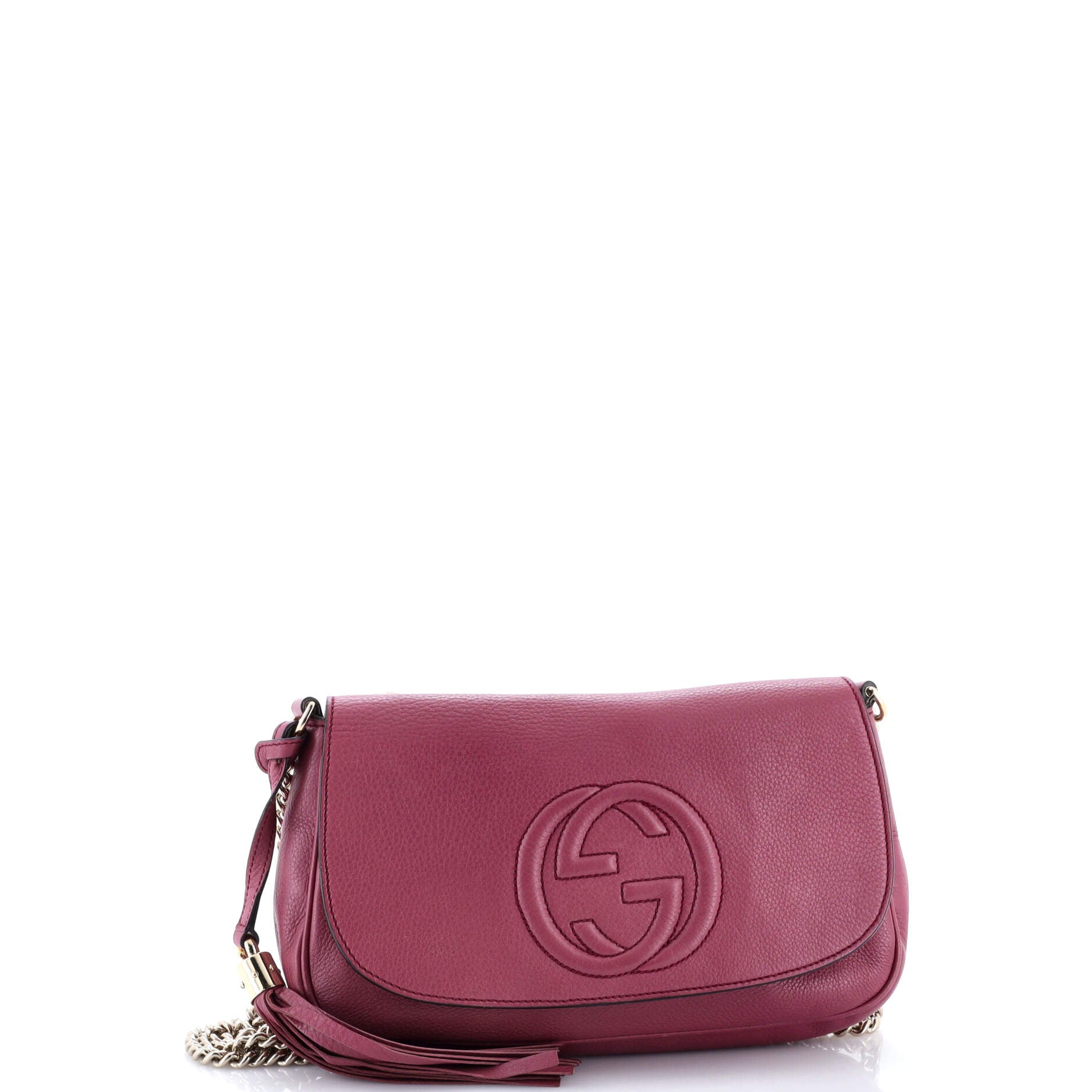 Soho Chain Crossbody Bag Leather Medium