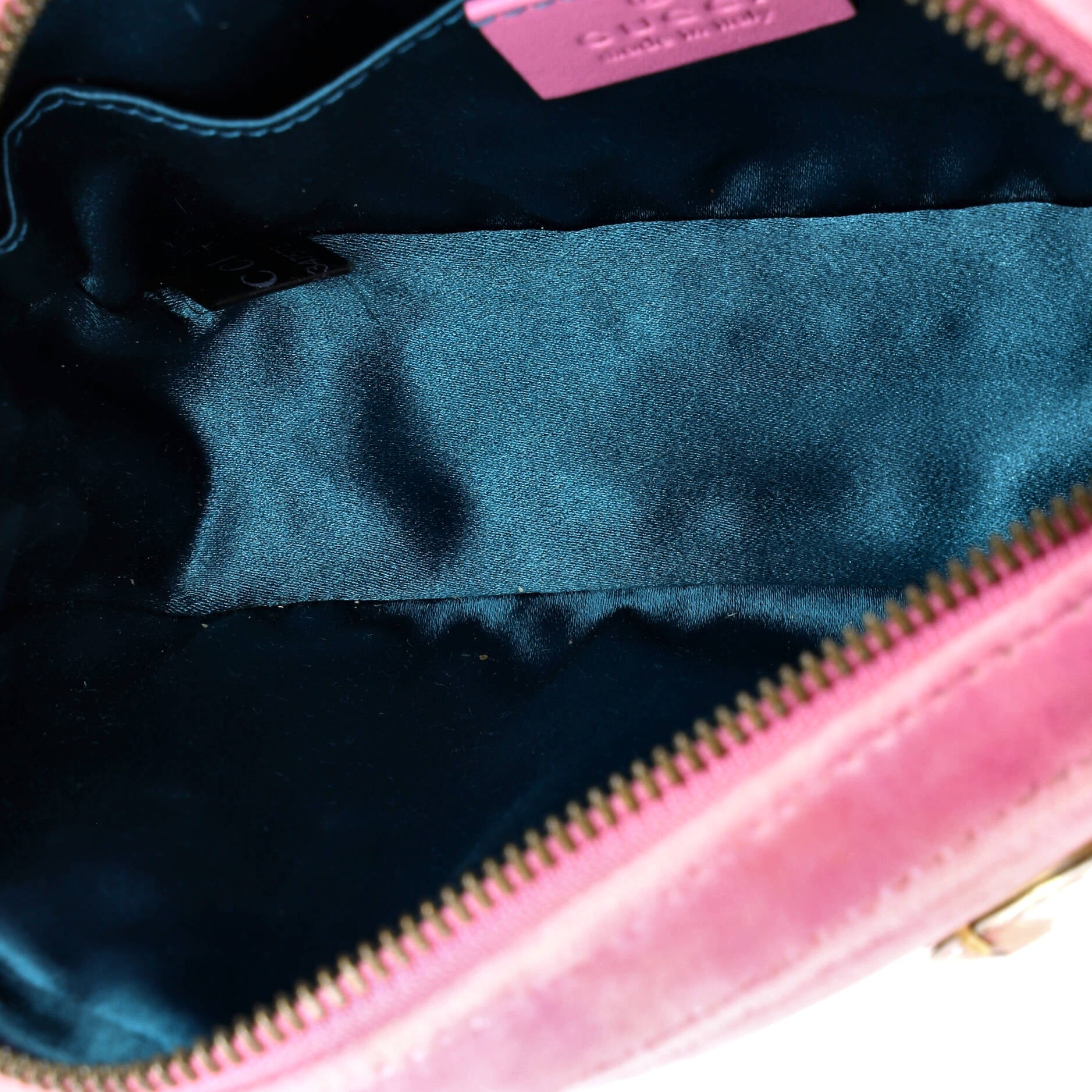 GG Marmont Belt Bag Embellished Matelasse Velvet