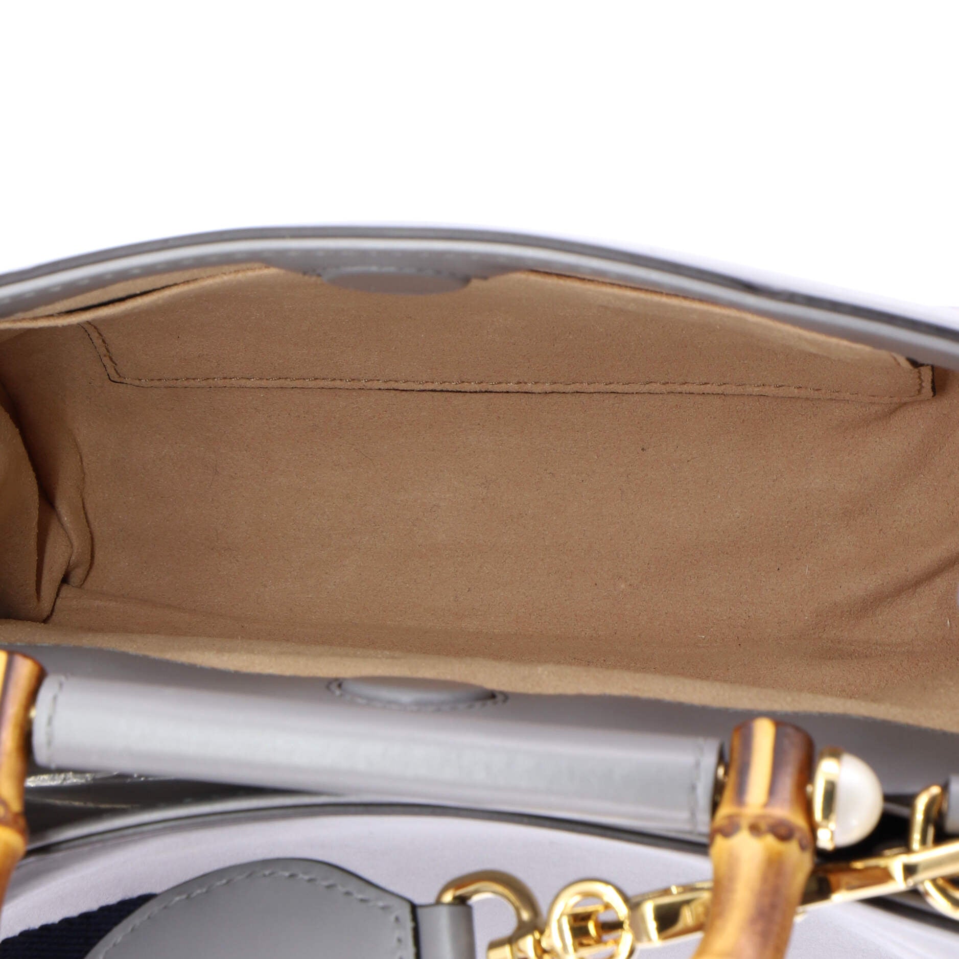 Nymphaea Top Handle Bag Leather Mini
