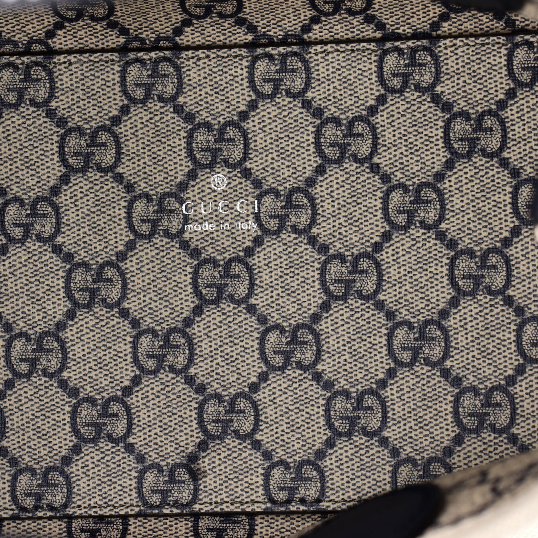 Logo Shopper Tote Printed Canvas Small