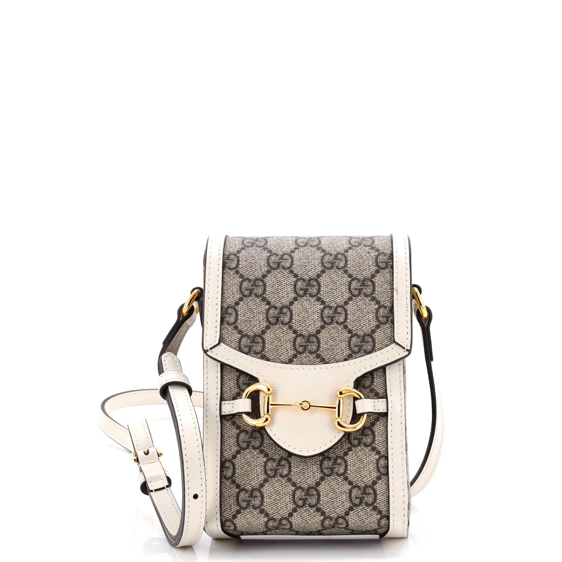 Horsebit 1955 Crossbody Bag GG Coated Canvas with Leather Mini