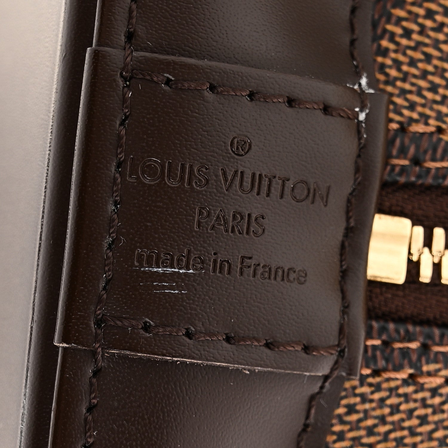 Damier Ebene Alma PM