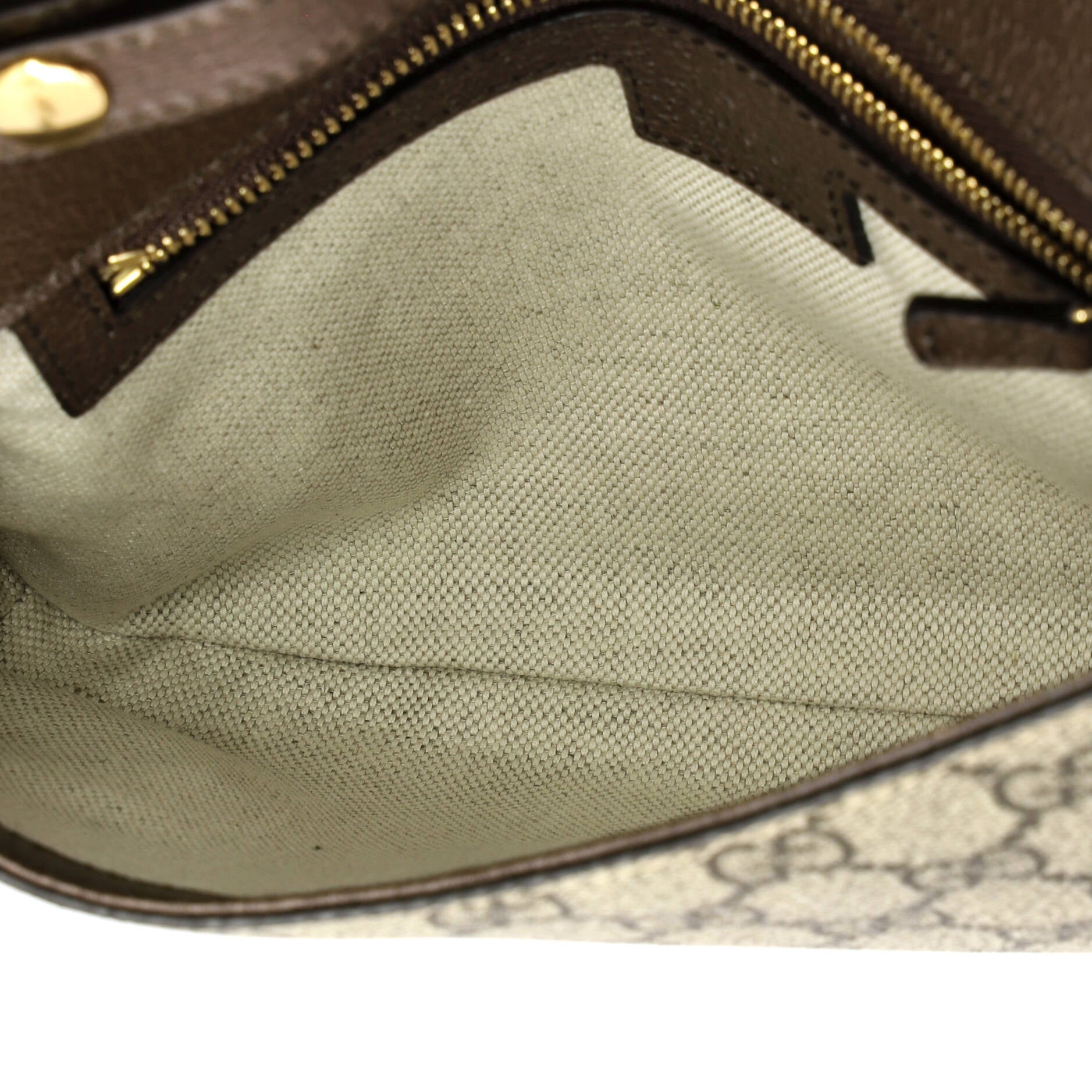 Blondie NM Chain Flap Bag GG Coated Canvas Small