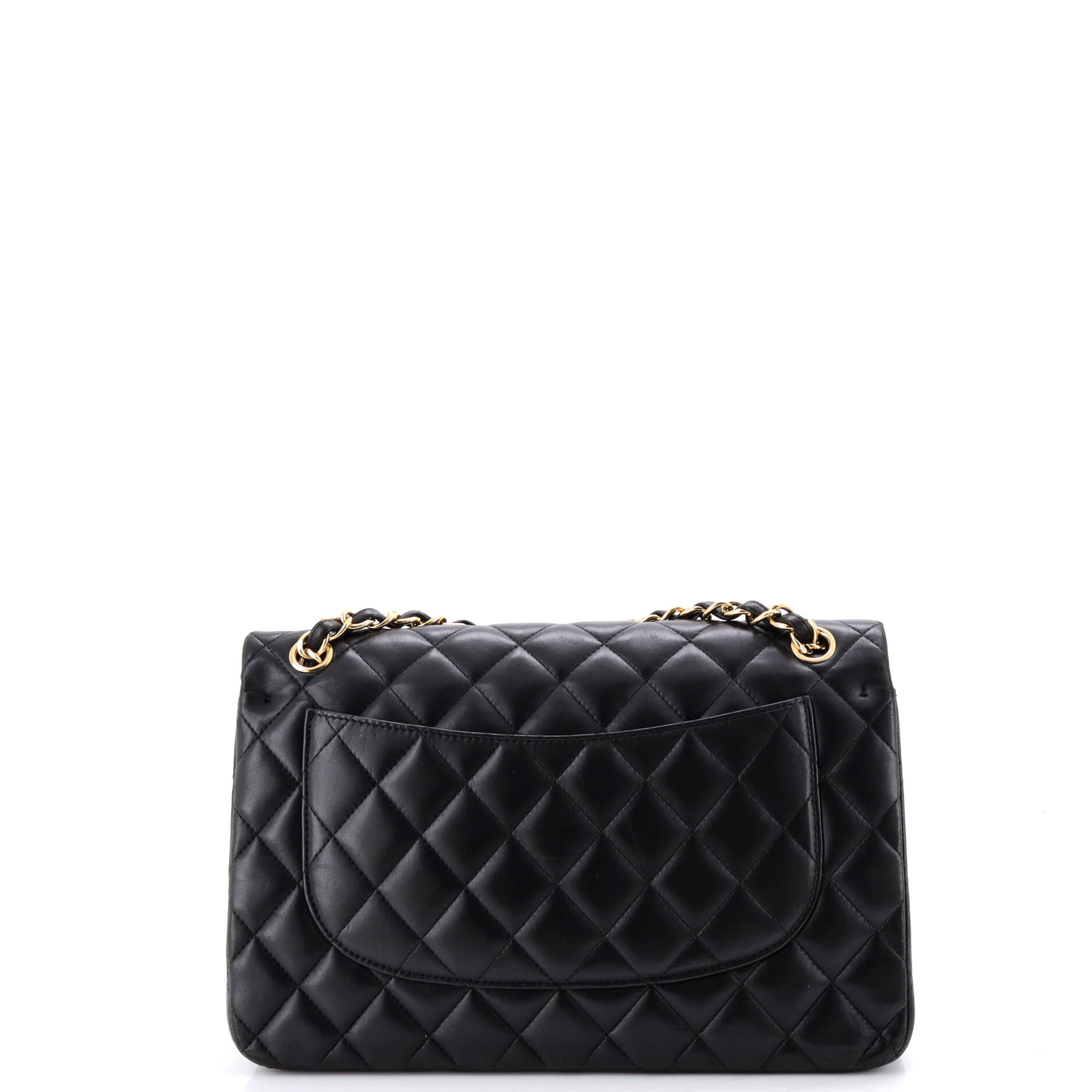 Classic Double Flap Bag Quilted Lambskin Jumbo