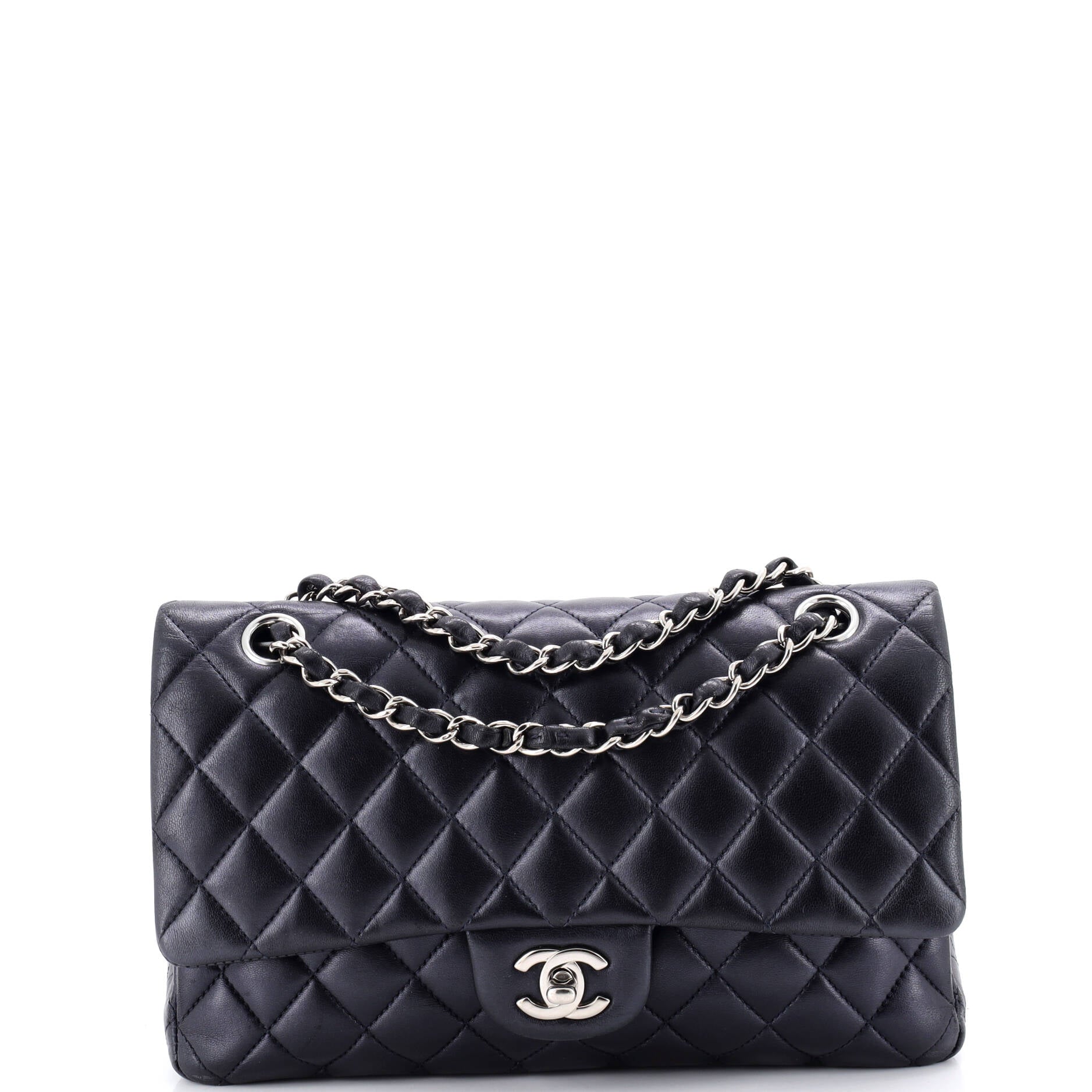 Classic Double Flap Bag Quilted Lambskin Medium