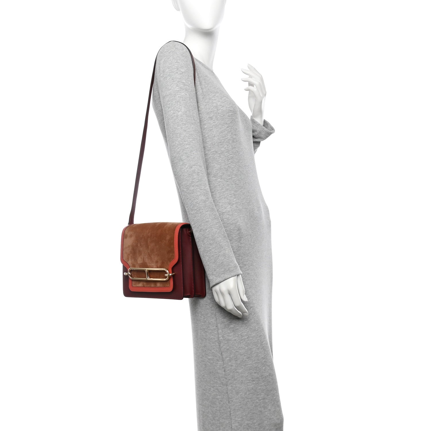 Veau Doblis Sombrero Evercolor Sac Roulis 23 Fauve Rouge H Sanguine