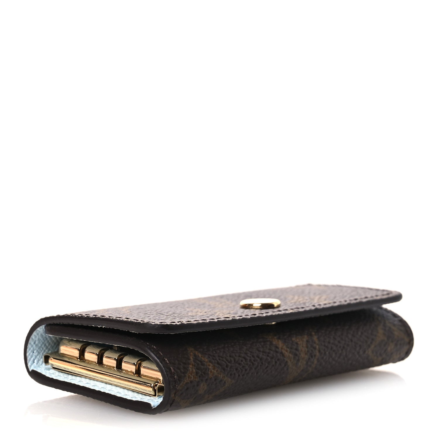 Monogram 4 Key Multicles Holder Blue