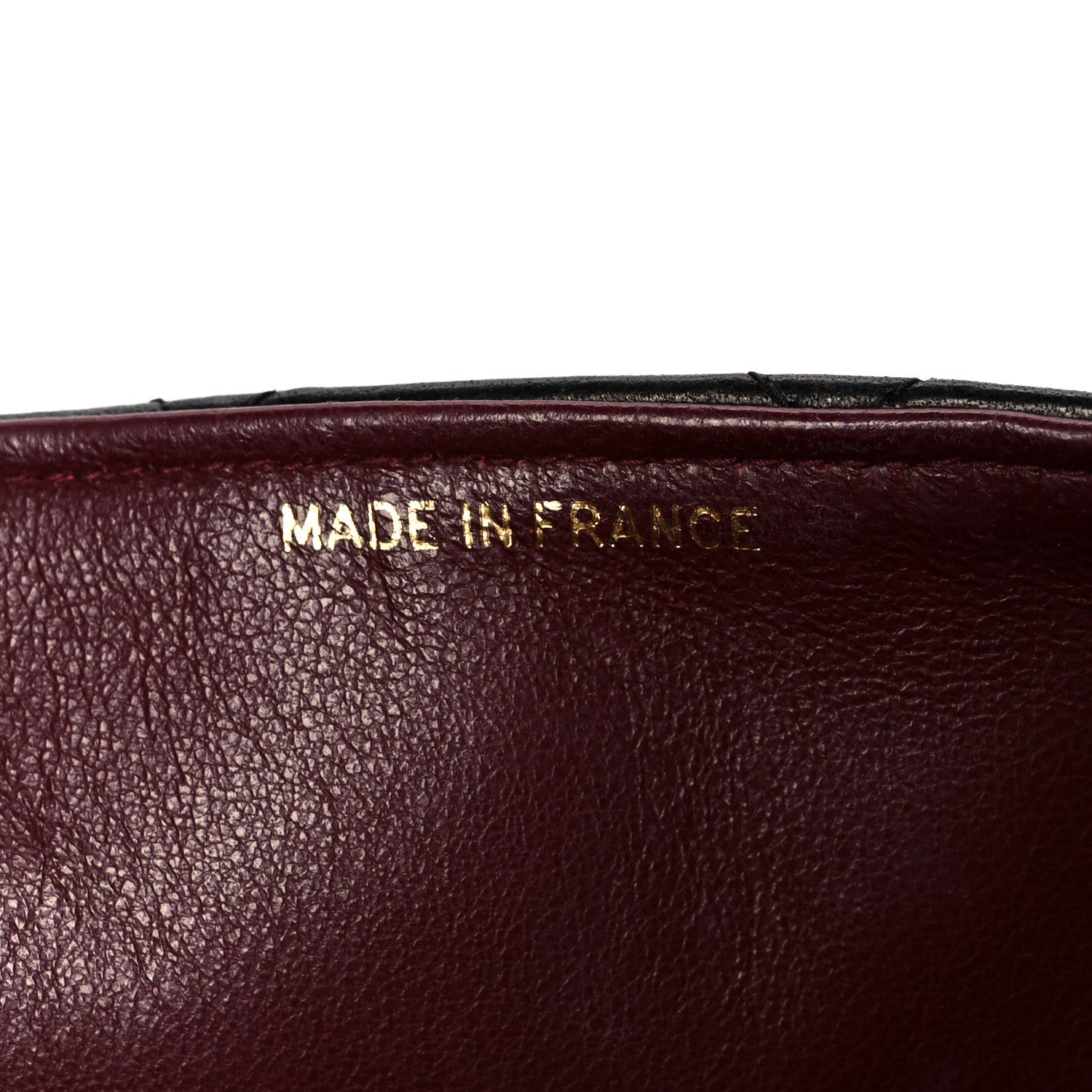Lambskin Quilted Medium Single Flap Black