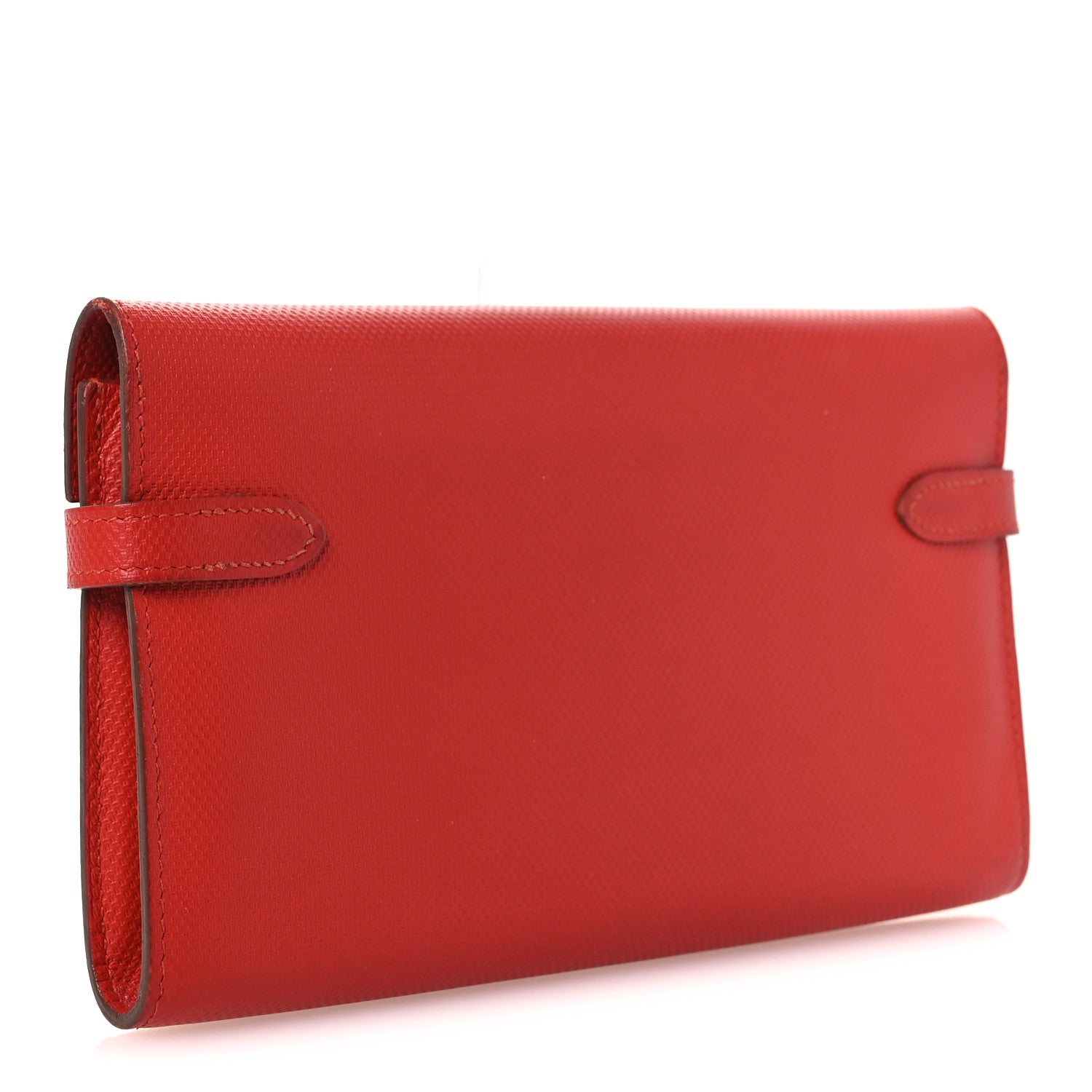 Grain d'H Kelly Longue Wallet Sanguine