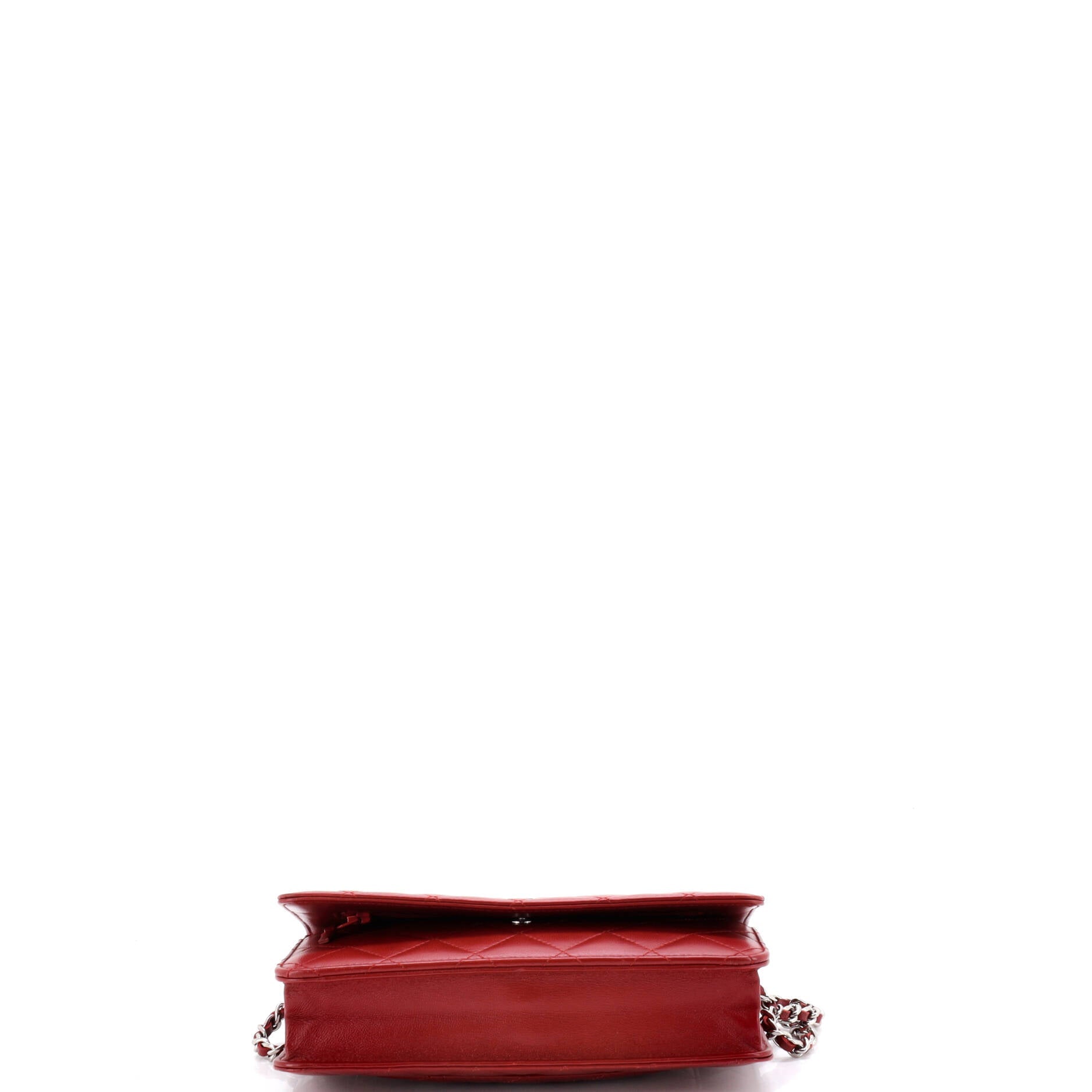 Wallet on Chain Quilted Lambskin