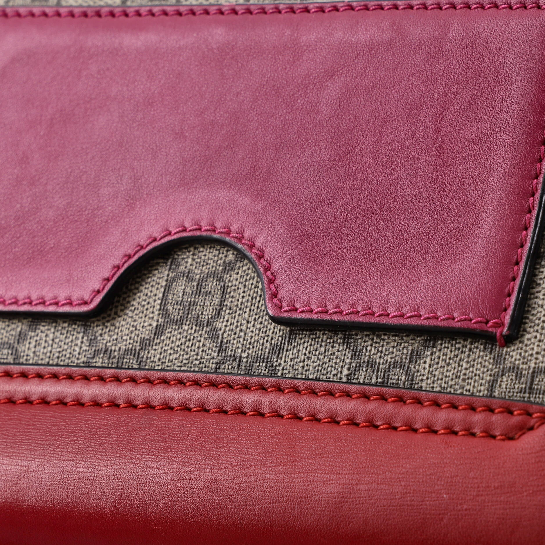 Padlock Shoulder Bag GG Coated Canvas and Leather Small