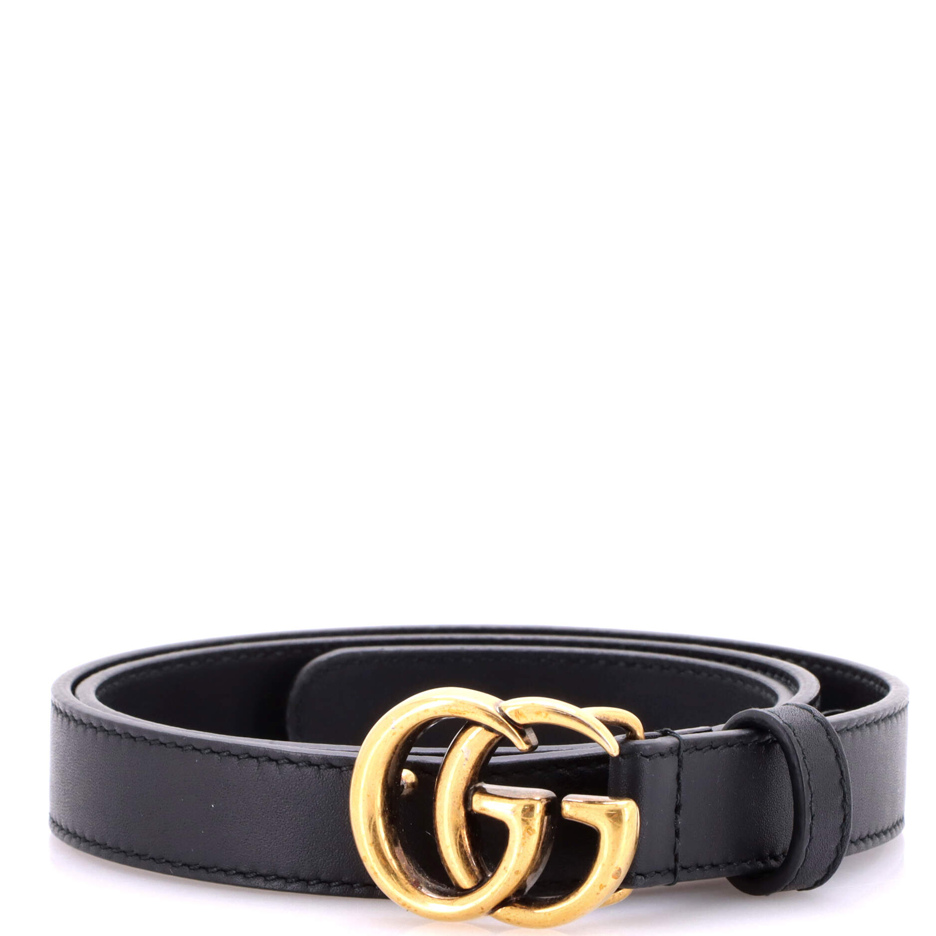 GG Marmont Belt Leather Thin 70