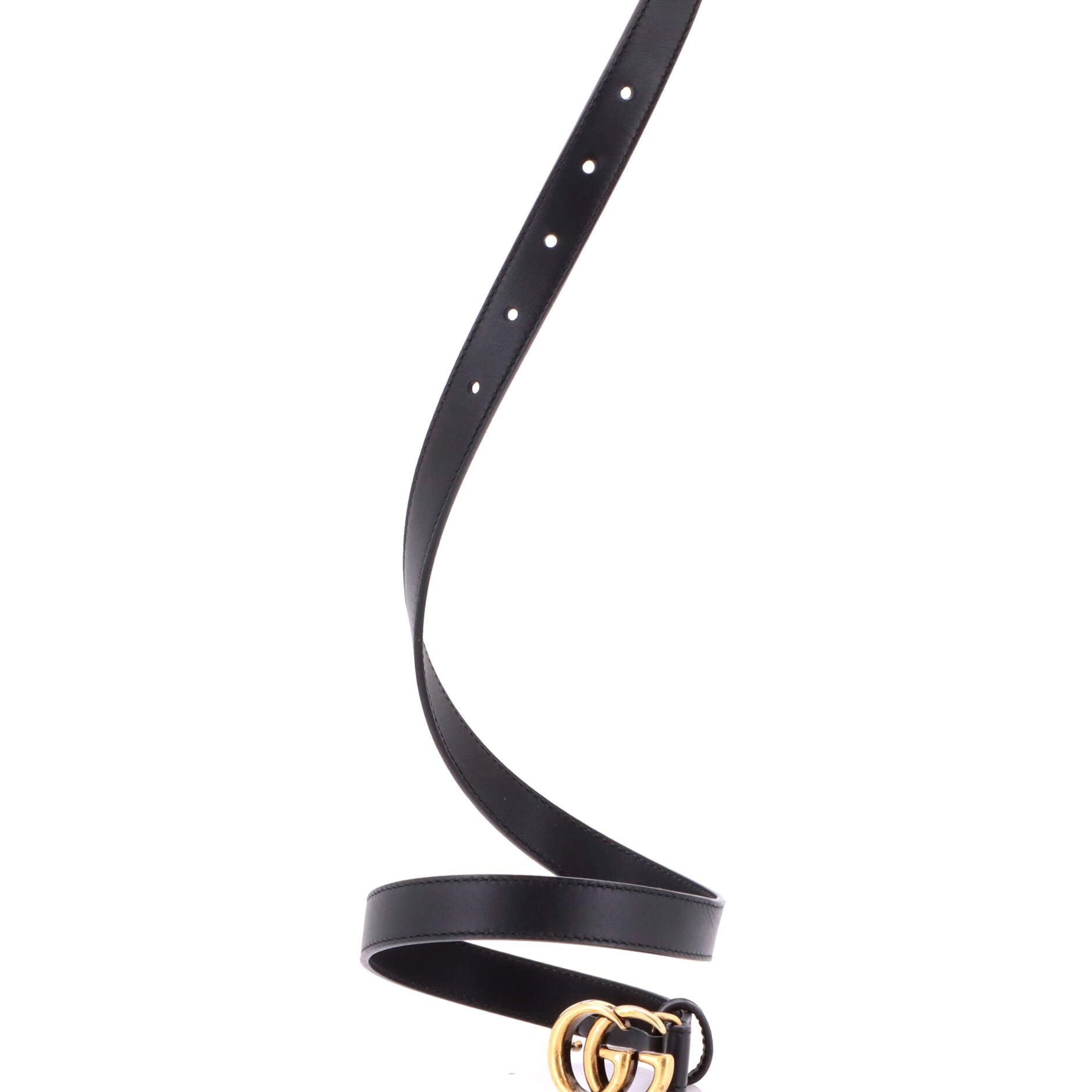 GG Marmont Belt Leather Thin 70