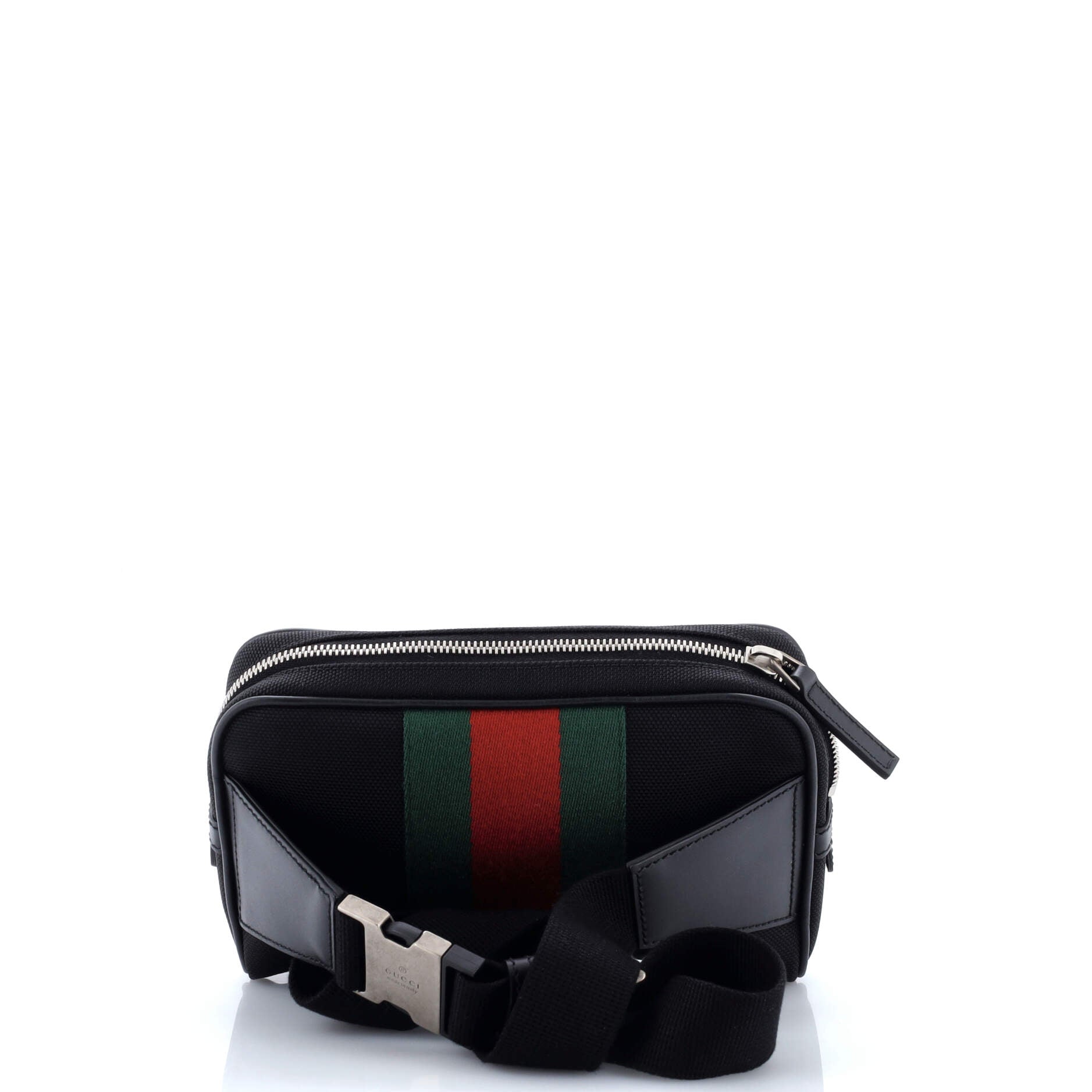 Web Zip Around Waist Bag Techno Canvas