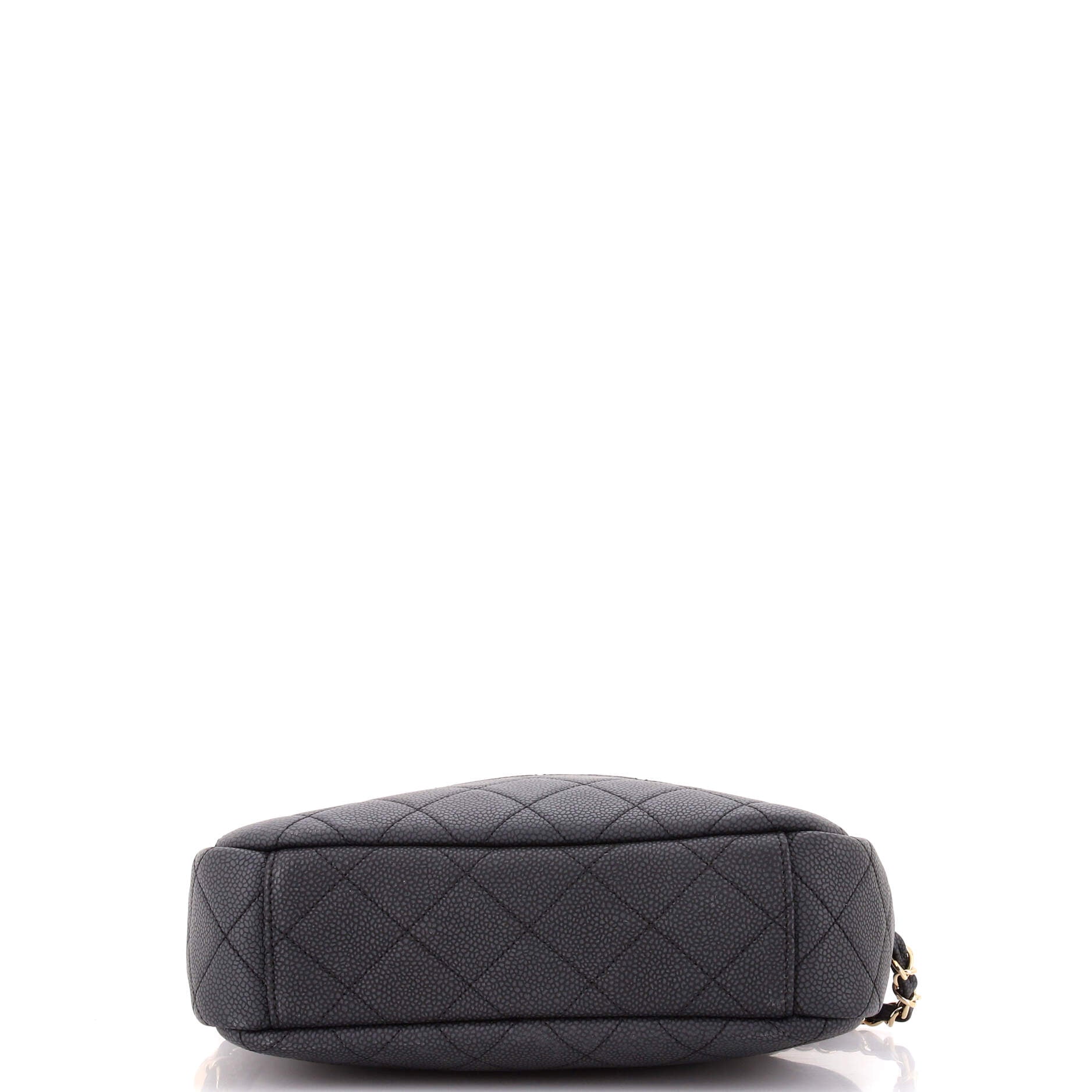 Coco Tassel Camera Case Quilted Caviar Large