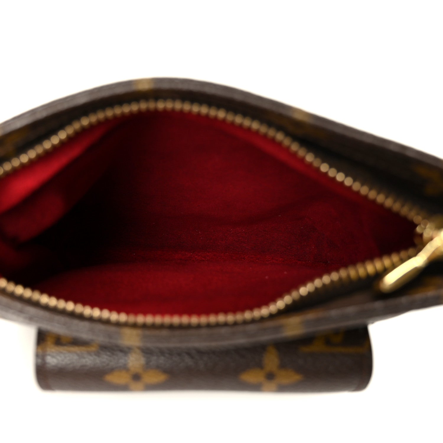 Monogram Partition Wristlet